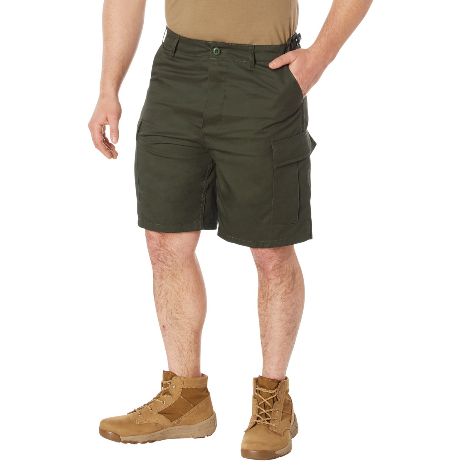 Rothco Tactical BDU Shorts | XL ( Waist 39″ – 43″) | Olive Drab | Outdoor Army
