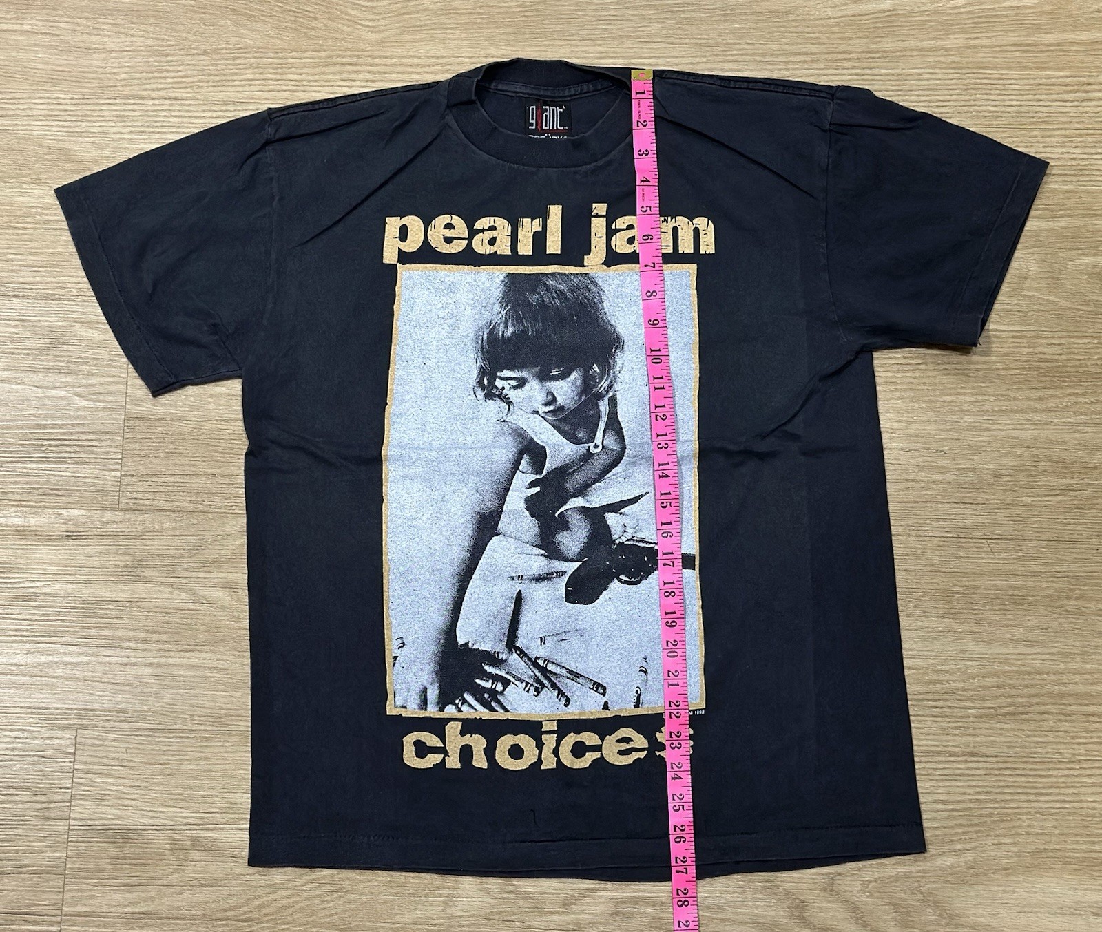 PEARL JAM vintage 1992 CHOICES t shirt9 9 OUT OF 10 KIDS PREFER CRAYONS