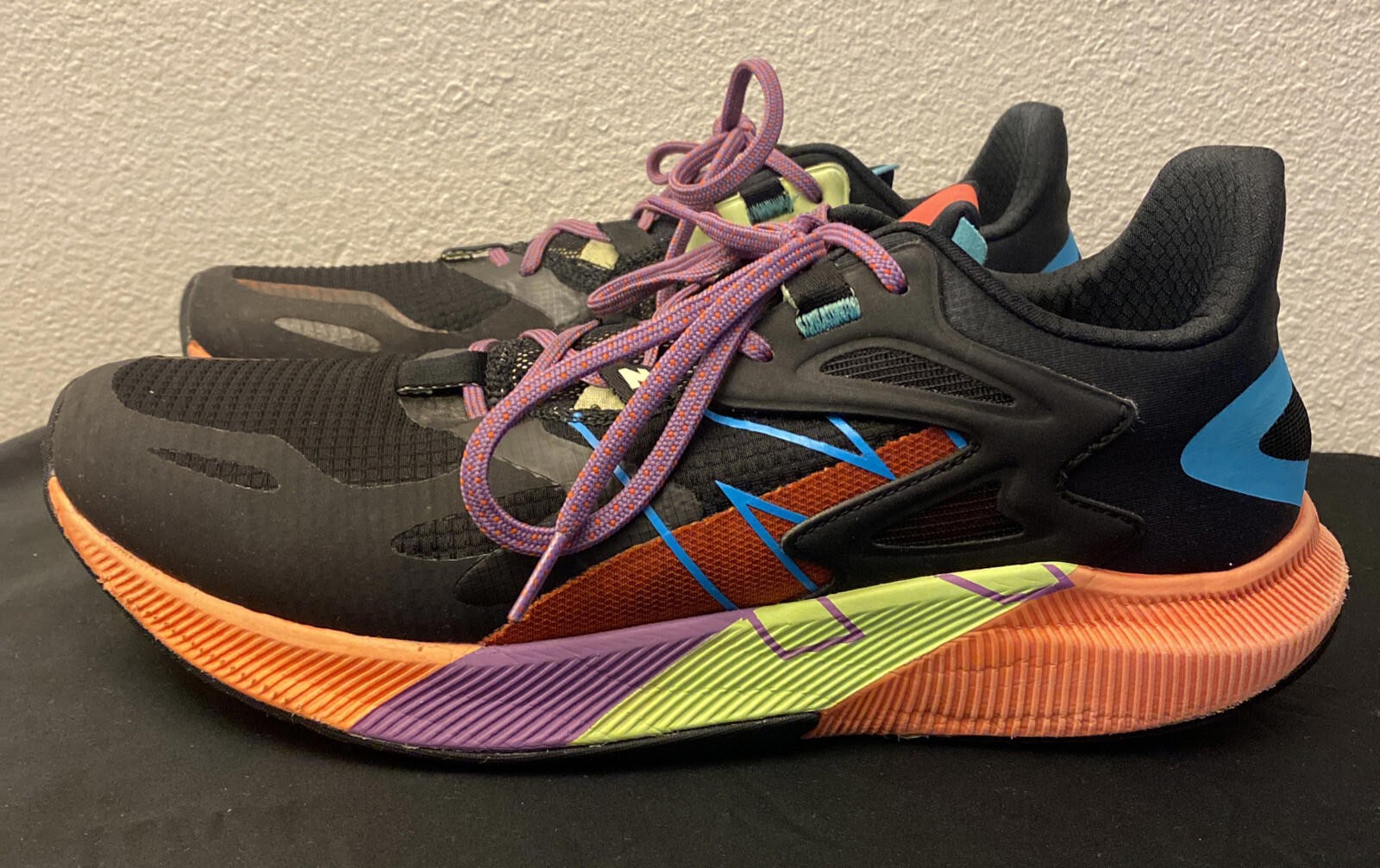 New Balance Fuelcell Propel RMX Black Vivid Coral Med D Mens MPRMXCM Size 11.5