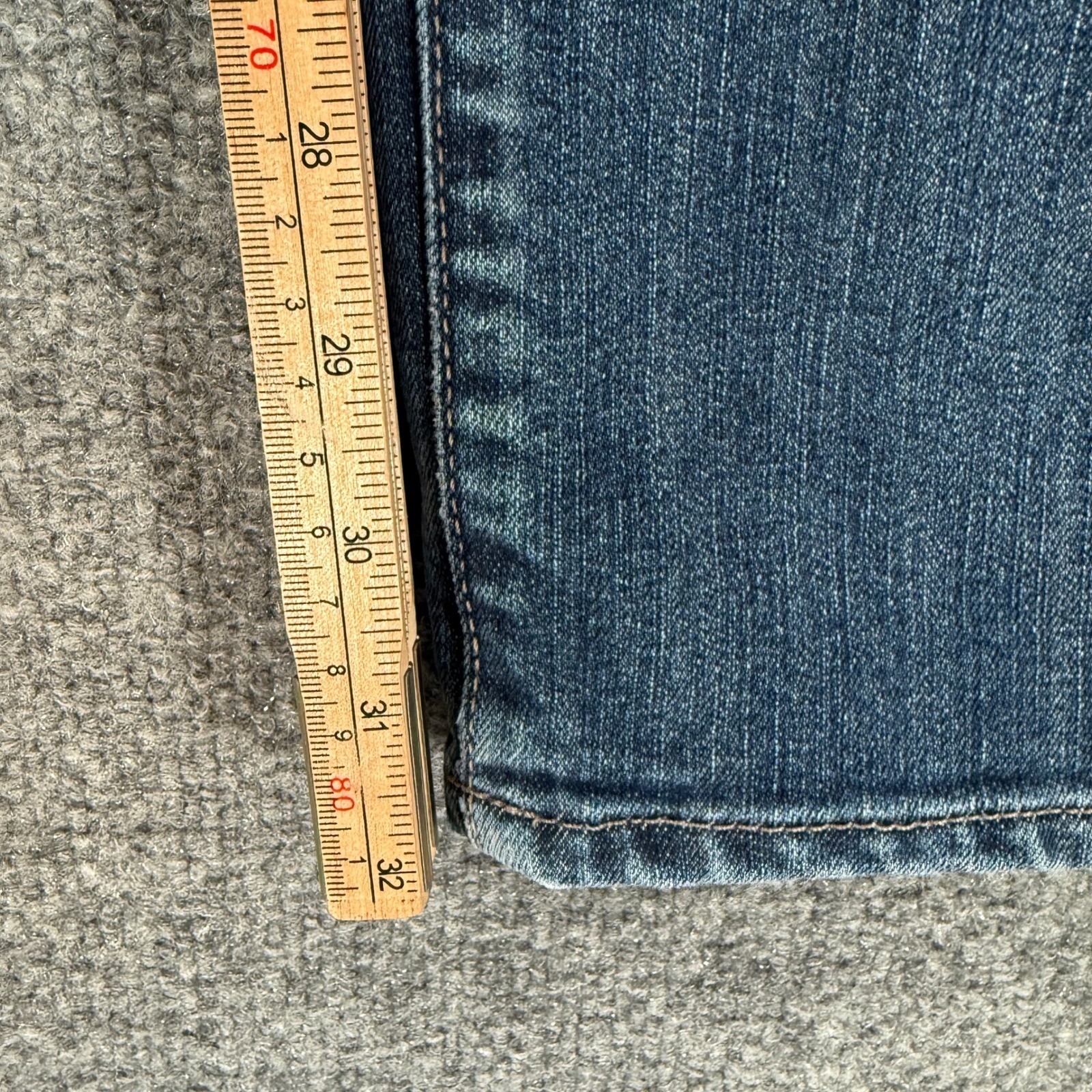 Mavi Myles Straight Leg Jeans Mens 32X32 Blue Stretch Denim Casual Classic Pants