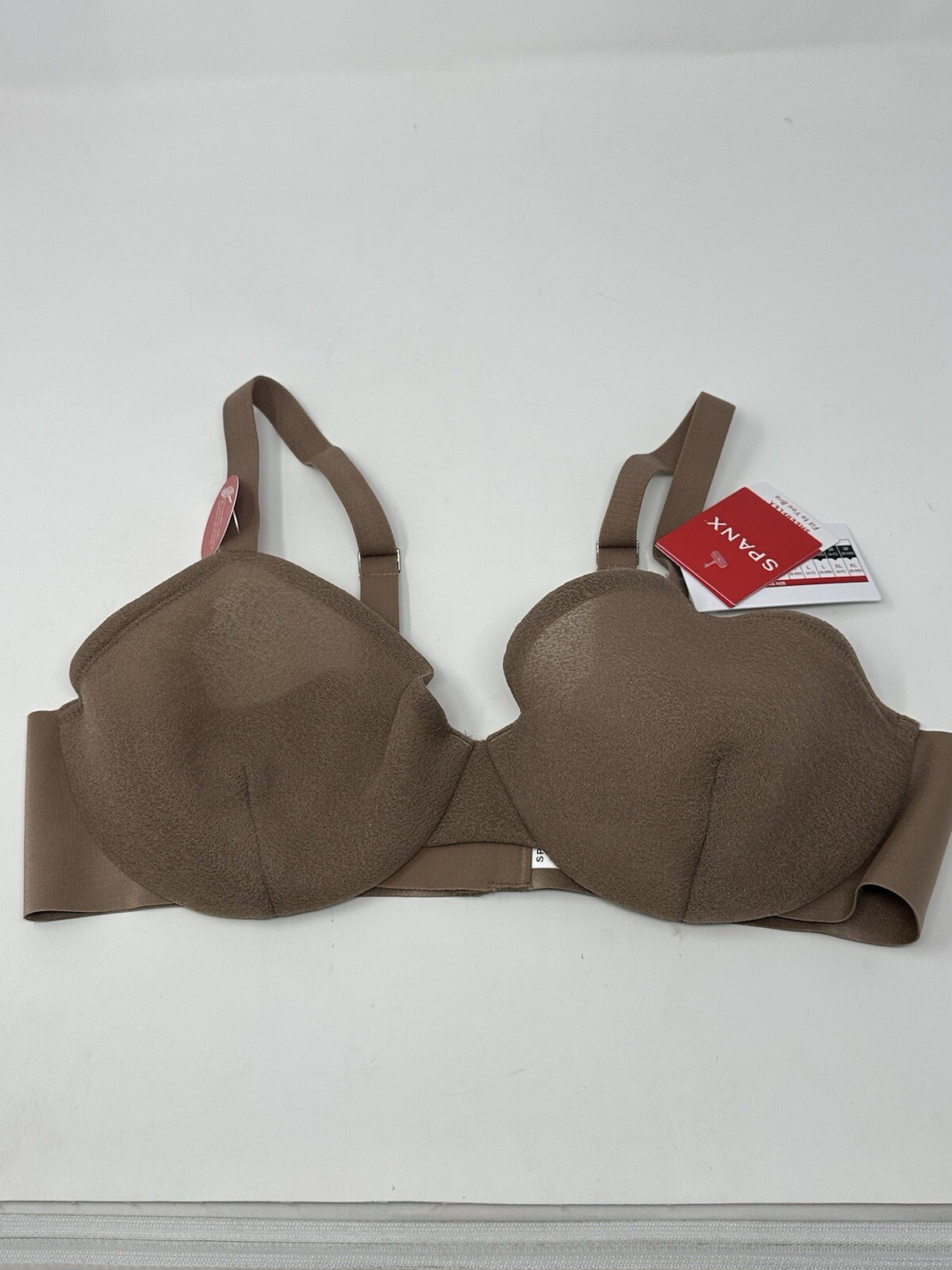 NEW Spanx Sz M A-C Cafe Au Lait SheerFlex Fit To You Bra Unlined 30071R W2