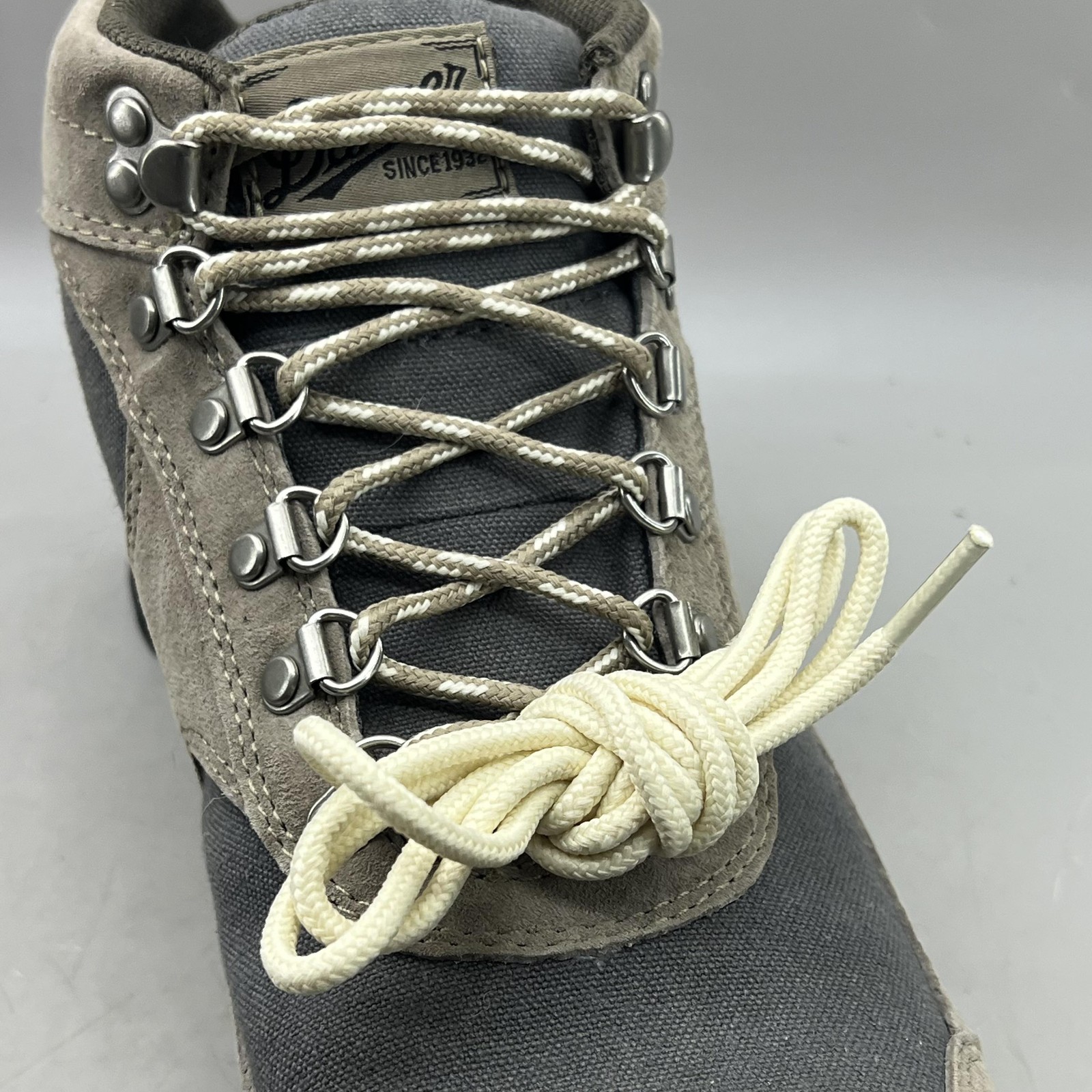 Danner Jag Timber Dark Shadow Boots Men Size 8 US Gray Suede Ankle Hiking Shoes