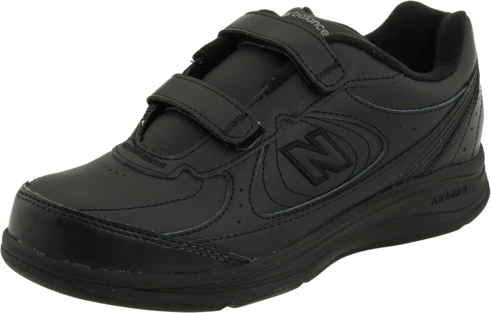 New Balance Women’s 577 V1 Hook and Loop Shoe, Black, 10.5 Wide – Black – 10.5 W