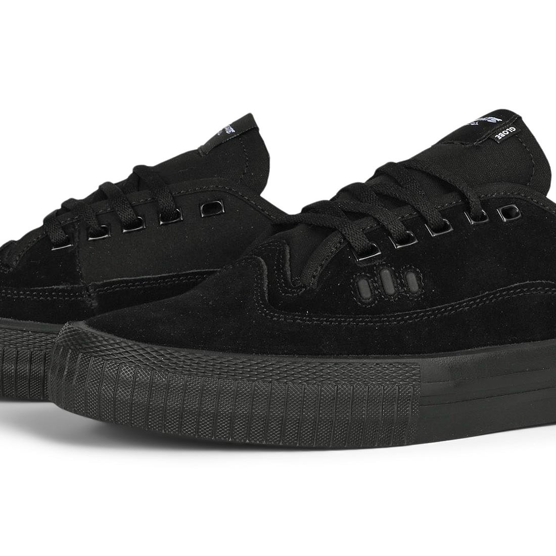 Globe Gillette Skate Shoes – Black/Suede/Black