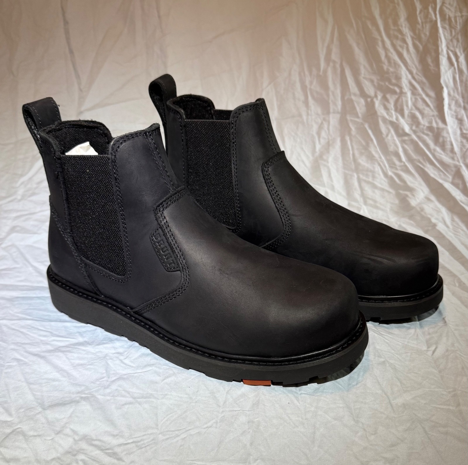 Brunt men’s The Ohman (Comp Toe) Work Boot All-Black Brand New in box 10.5