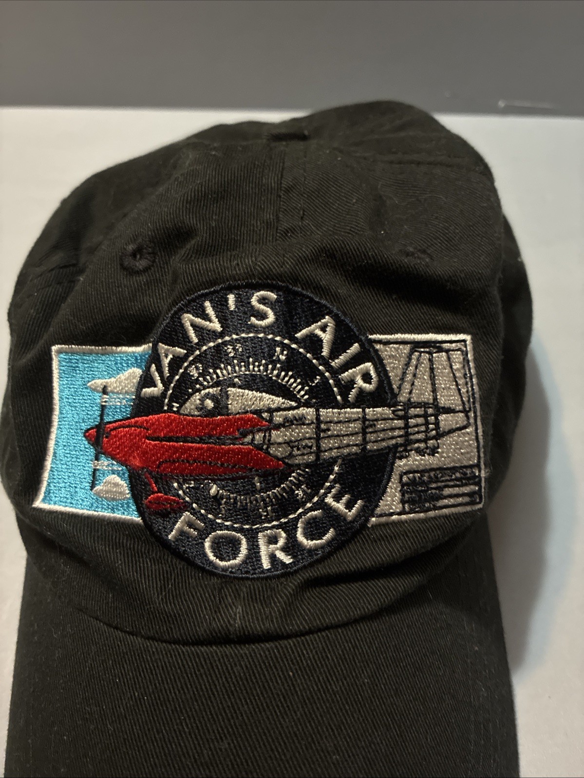 Vintage VAN’S Air Force Blue Adjustable Hat Cap