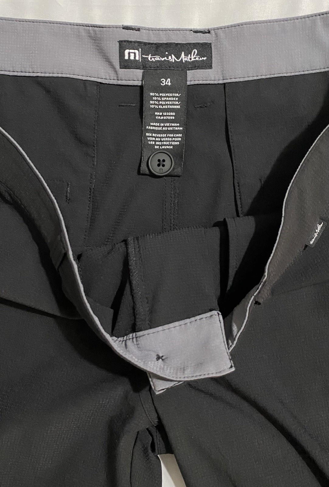 Travis Mathew Right On Time Golf Performance Pants Sz 34×31 Style 1mq184