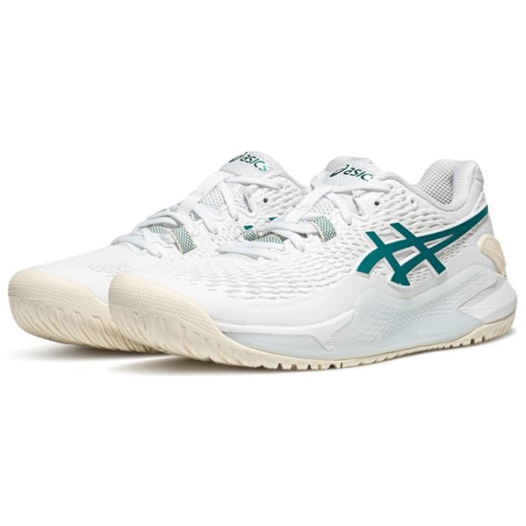 ASICS Gel Resolution 9 White Pitch Green W – 1042A246-101