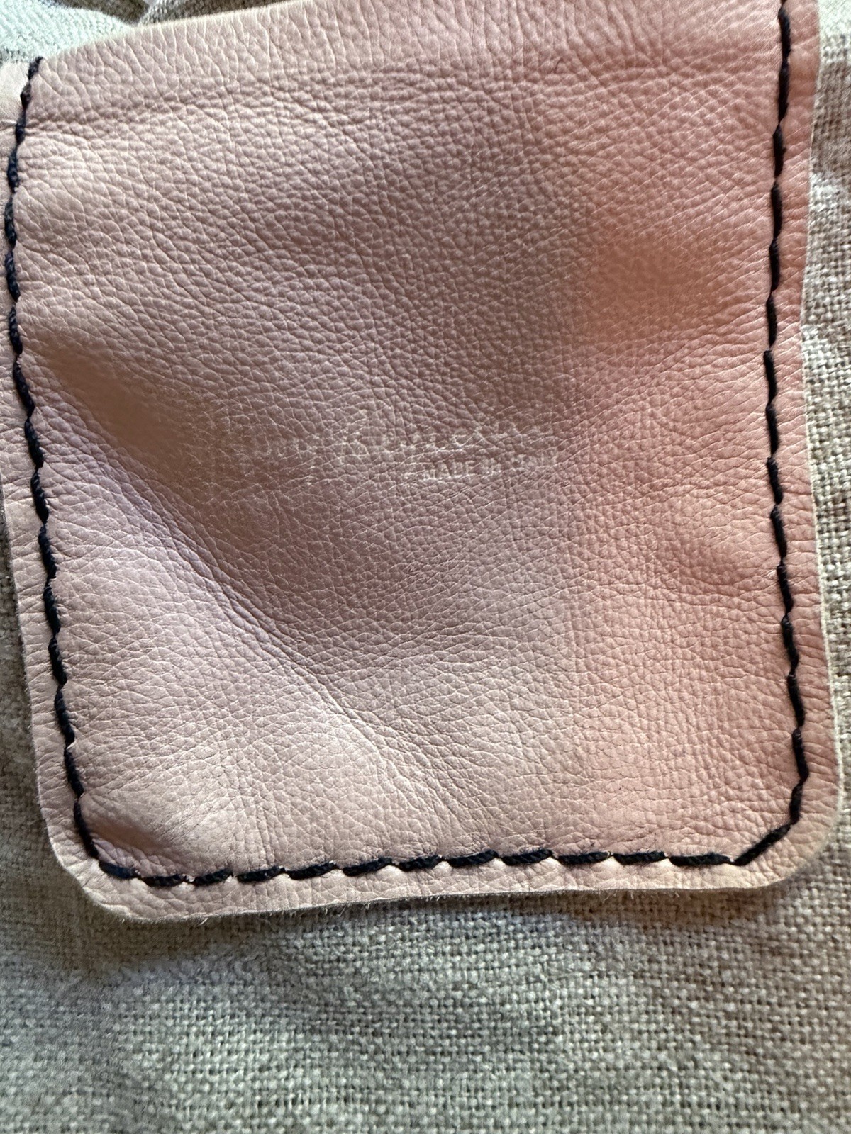 HENRY BEGUELIN Shoulder Bag Light Pink USED