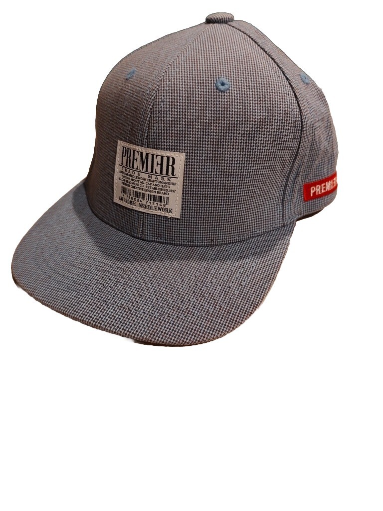 Premier Trade Mark Hat Cap Adjustable Leather Strap Mens Trucker Baseball Cotton
