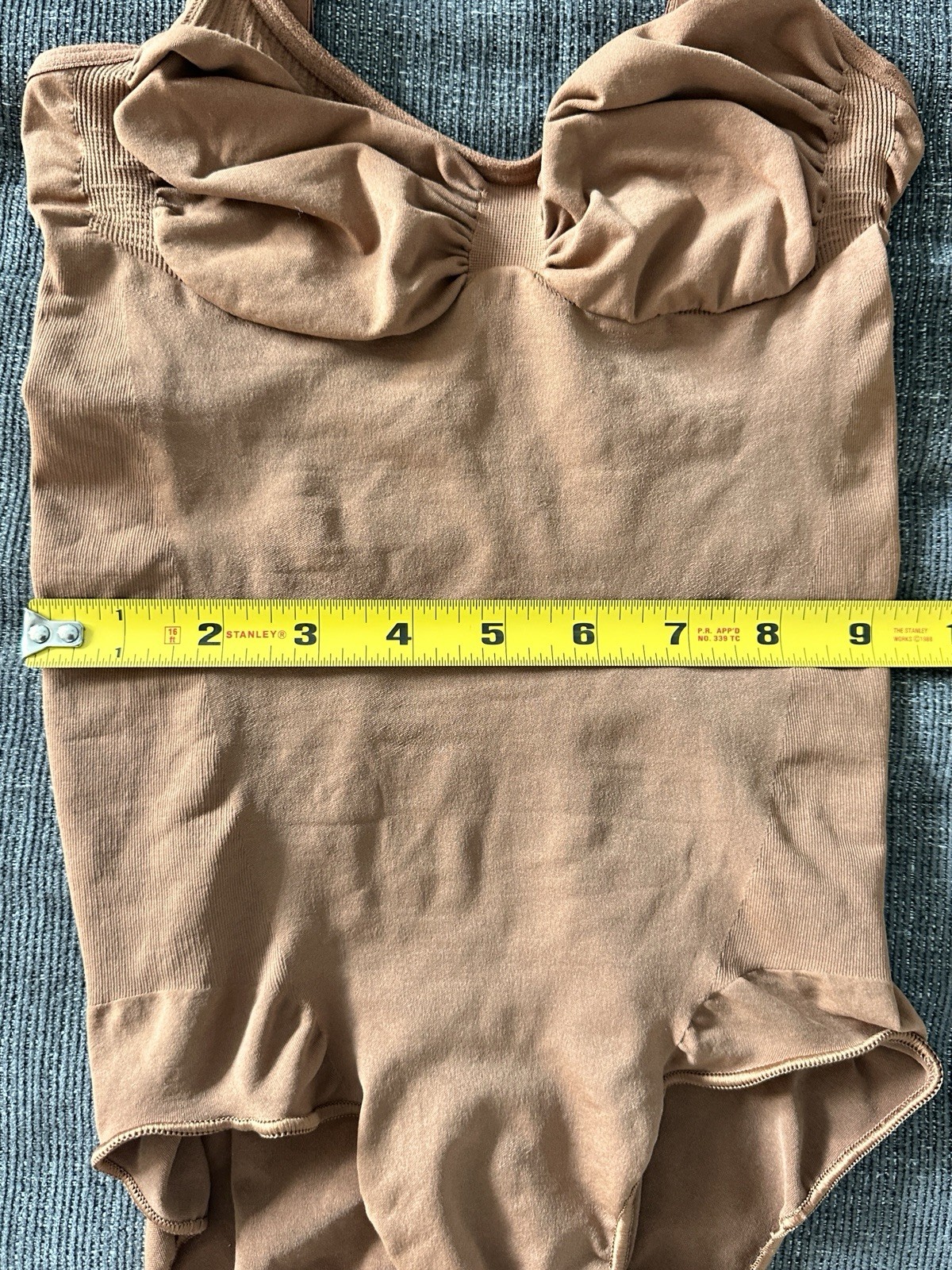 SKIMS Seamless Sculpt Bodysuit Shapewear Rust Brown Size M