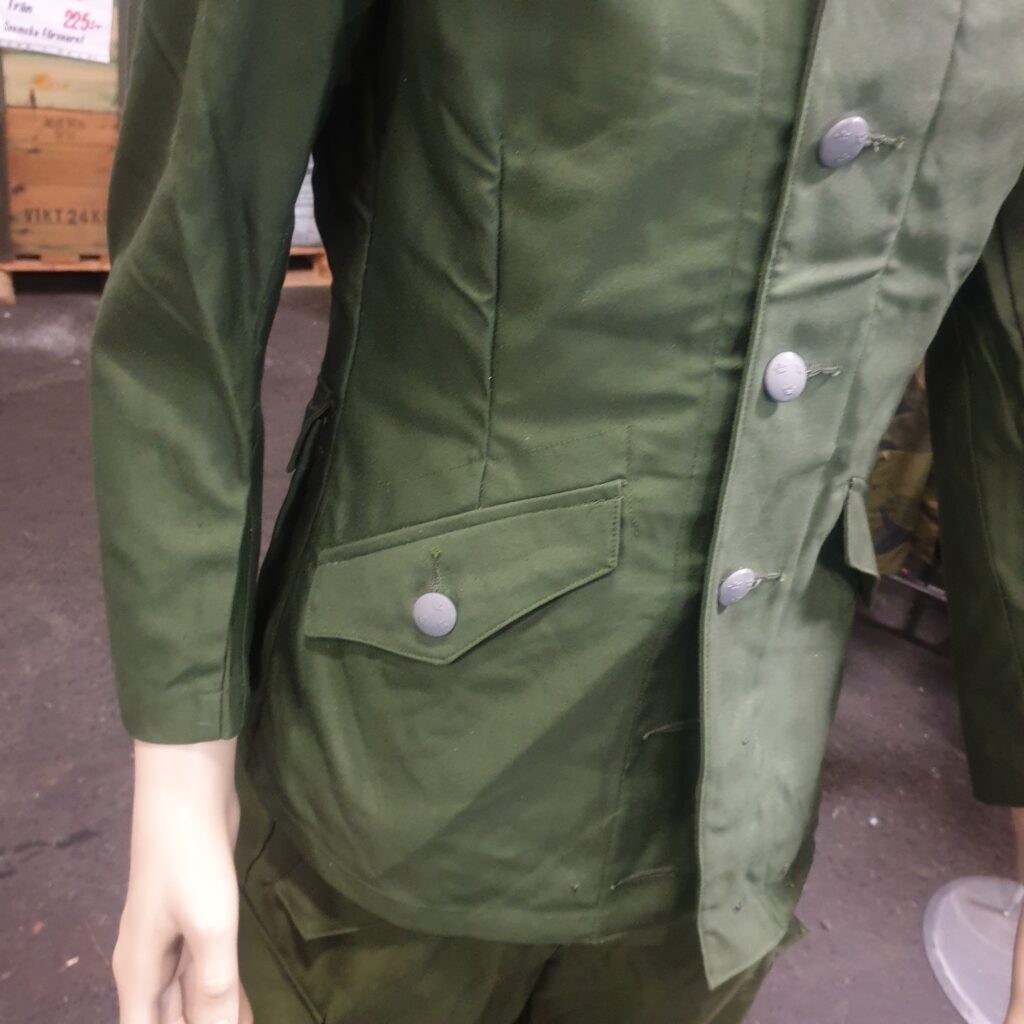 Swedish Military Tunic Jacket (Vapenrock) – Original Swedish Army Surplus Jacket