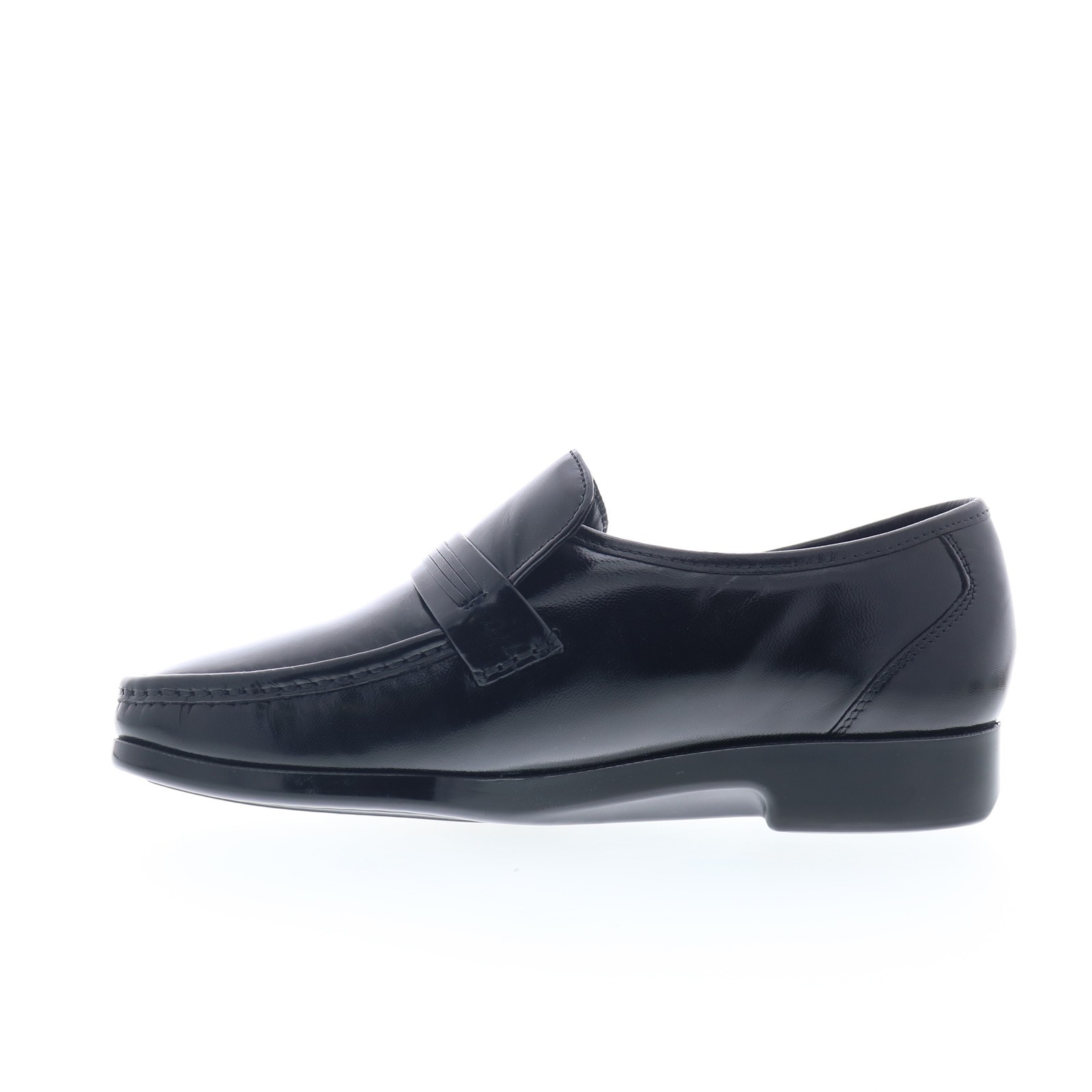 Florsheim Riva 17088-01 Mens Black Extra Wide 3E Loafers Casual Shoes
