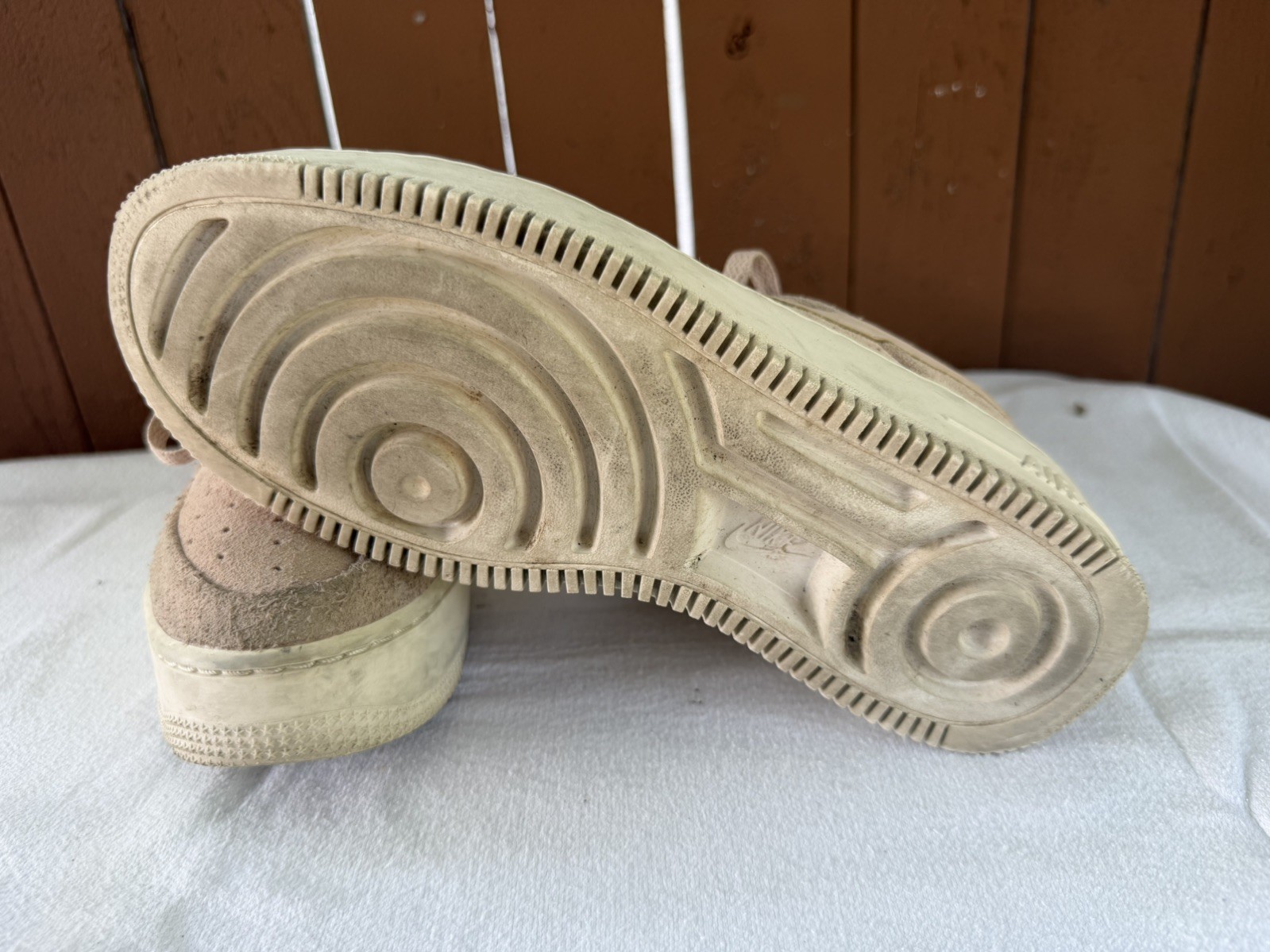 Nike Air Force 1 Sage Low Women’s Size US 9 Particle Beige Phantom AR5339-200 C