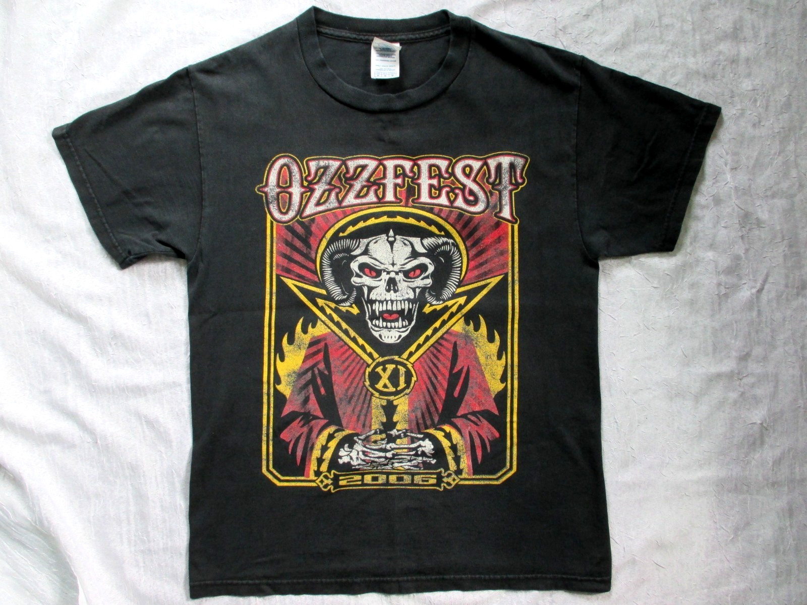 Ozzfest 2006 Black T-Shirt M/ Disturbed, Black Label Society, Avenged Sevenfold