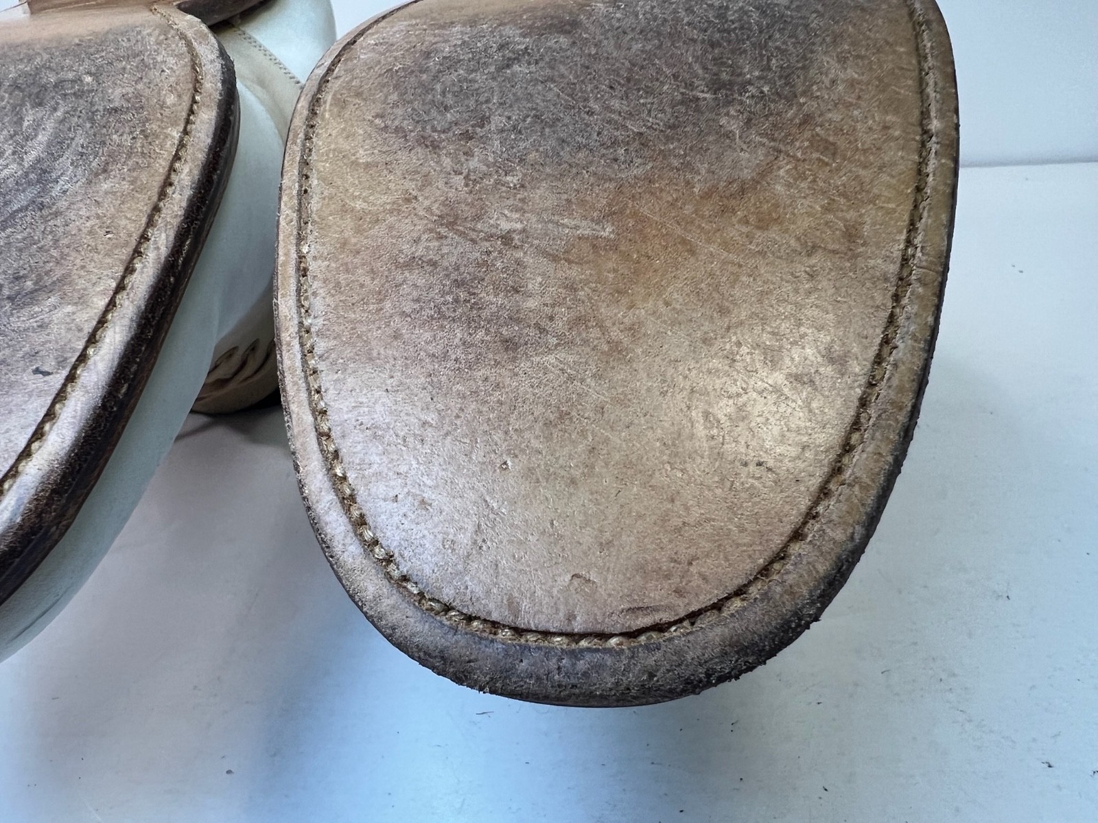 Polo Ralph Lauren Bench Made England Suede Leather Saddle Oxford Shoes 10D