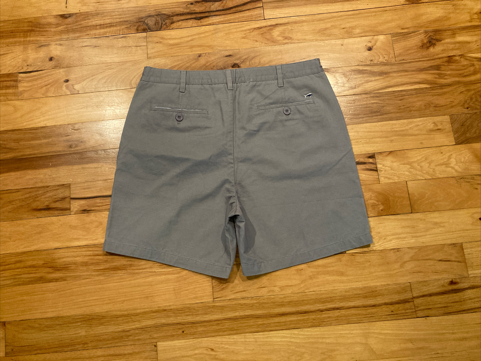 Southern Lure 100% Cotton Casual Outdoor Fishing Gray Flat Shorts Mens 36 x 6