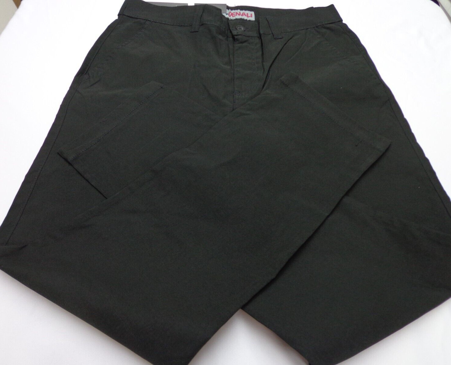 DENALI Black Technical Stretch Pants Flex Waist 34/30 NEW MSRP $54