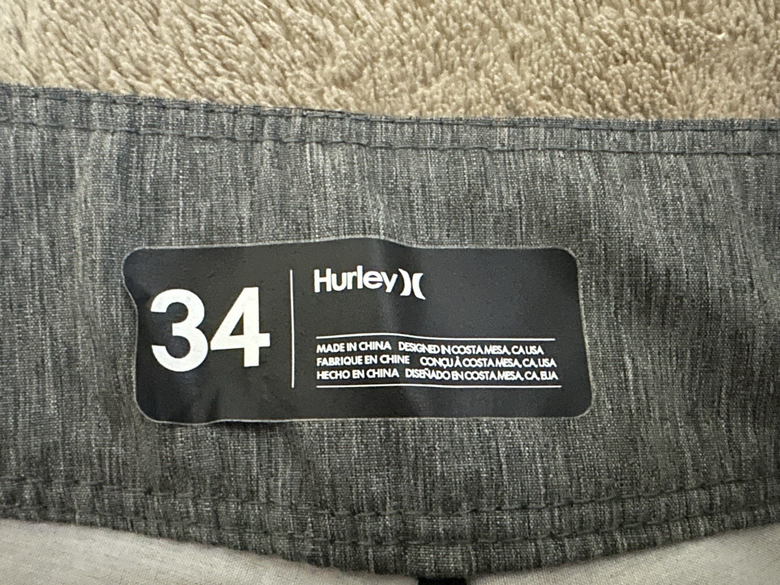 Salt Life SLX-QD & Hurley Phantom Men’s Board Shorts Lot 2 Size 34 Striped