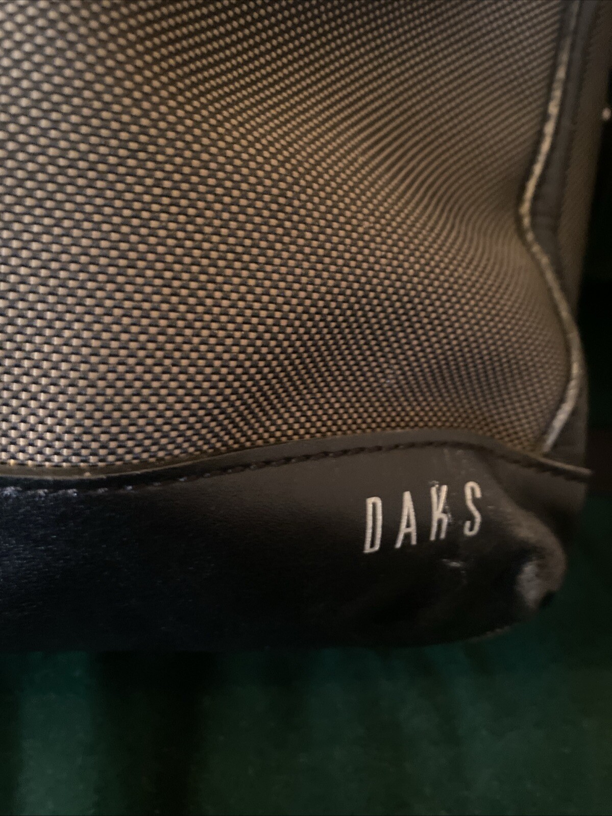 DAKS Tote Shoulder Bag Canvas /Nylon unisex Shoulder strap with Authentic EUC
