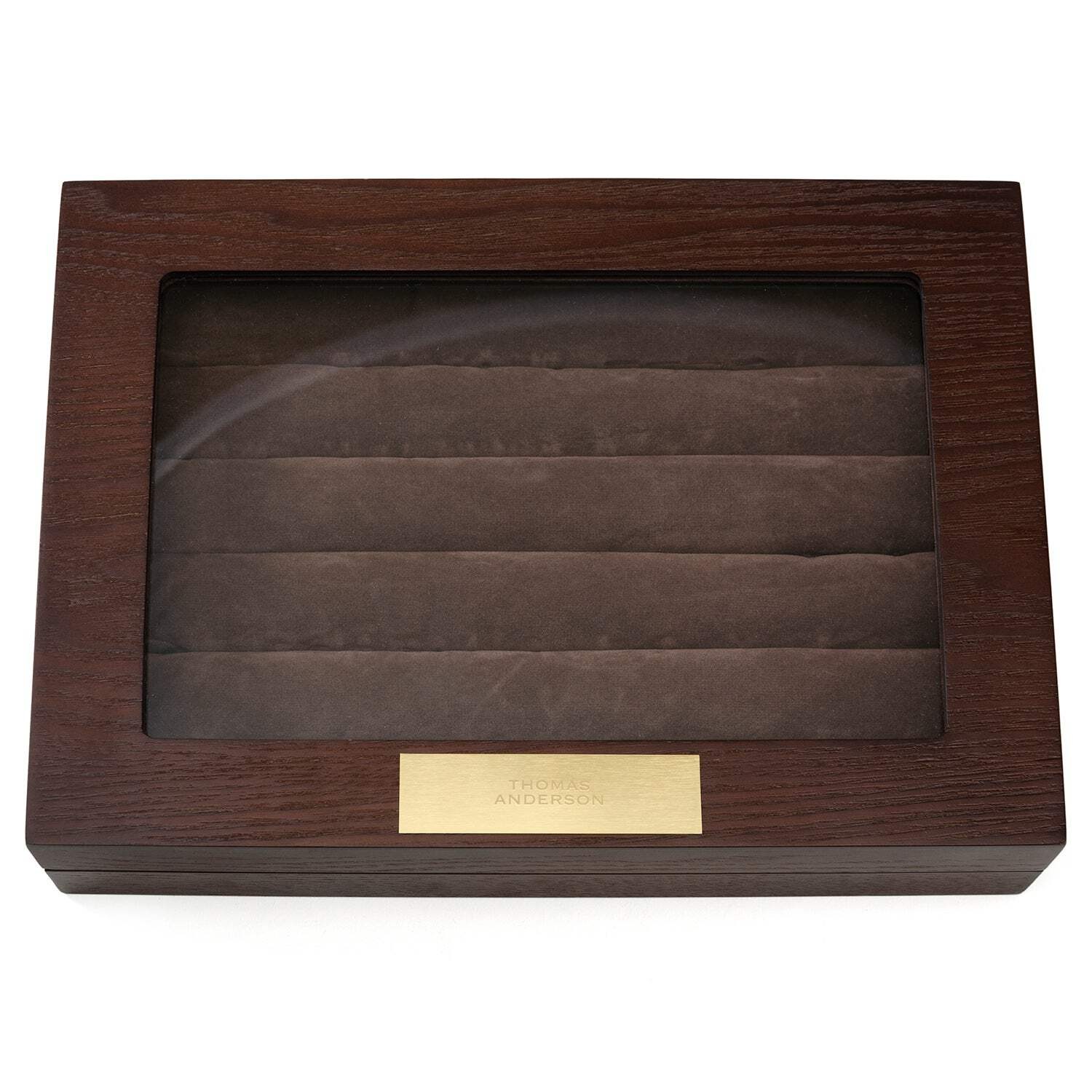Espresso Cufflinks Collector’s Case – 72 pairs
