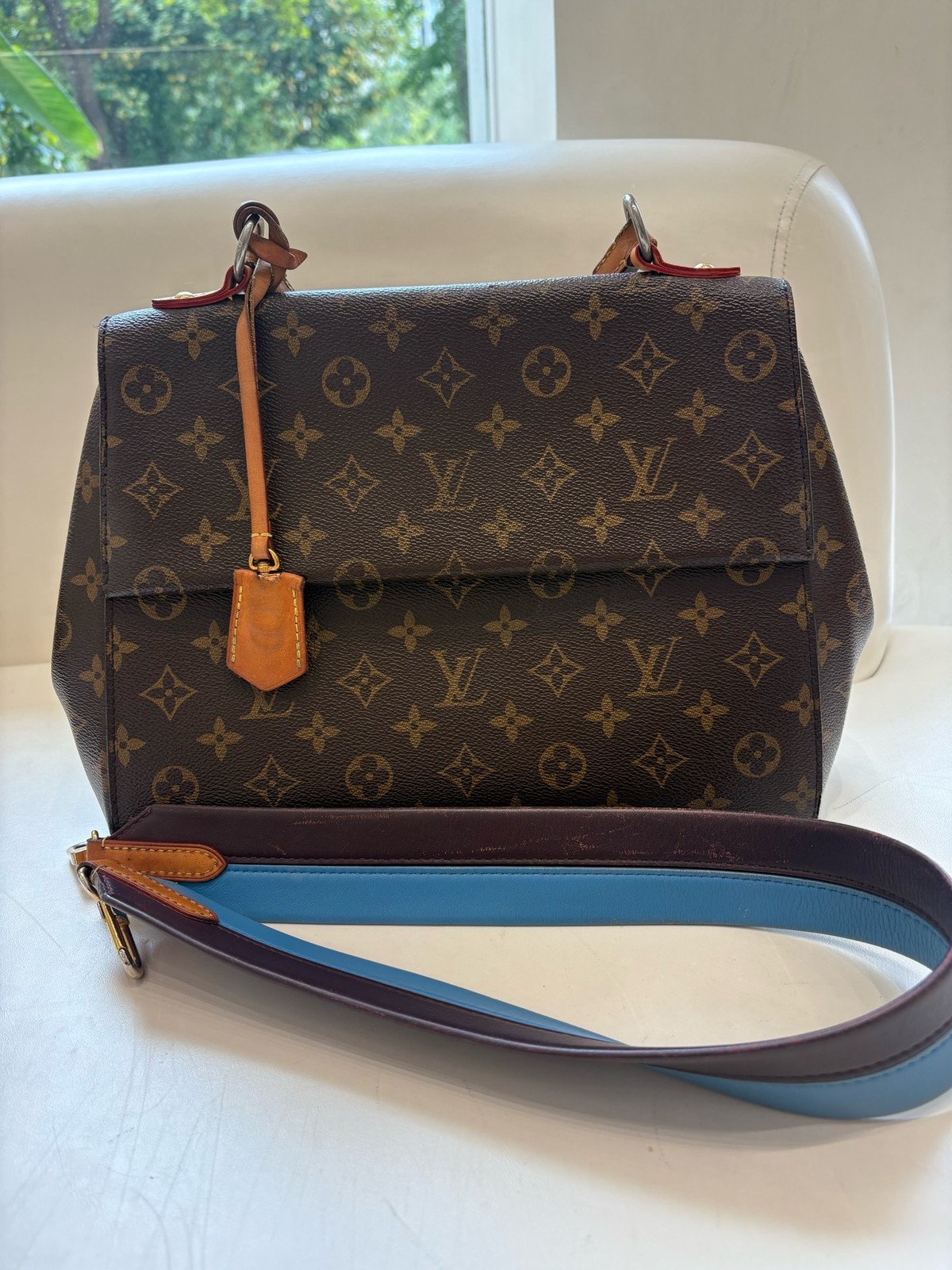 Louis Vuitton Pre-Owned Authentic Satchel Monogram 32.0x 22.5x 12.0 cm