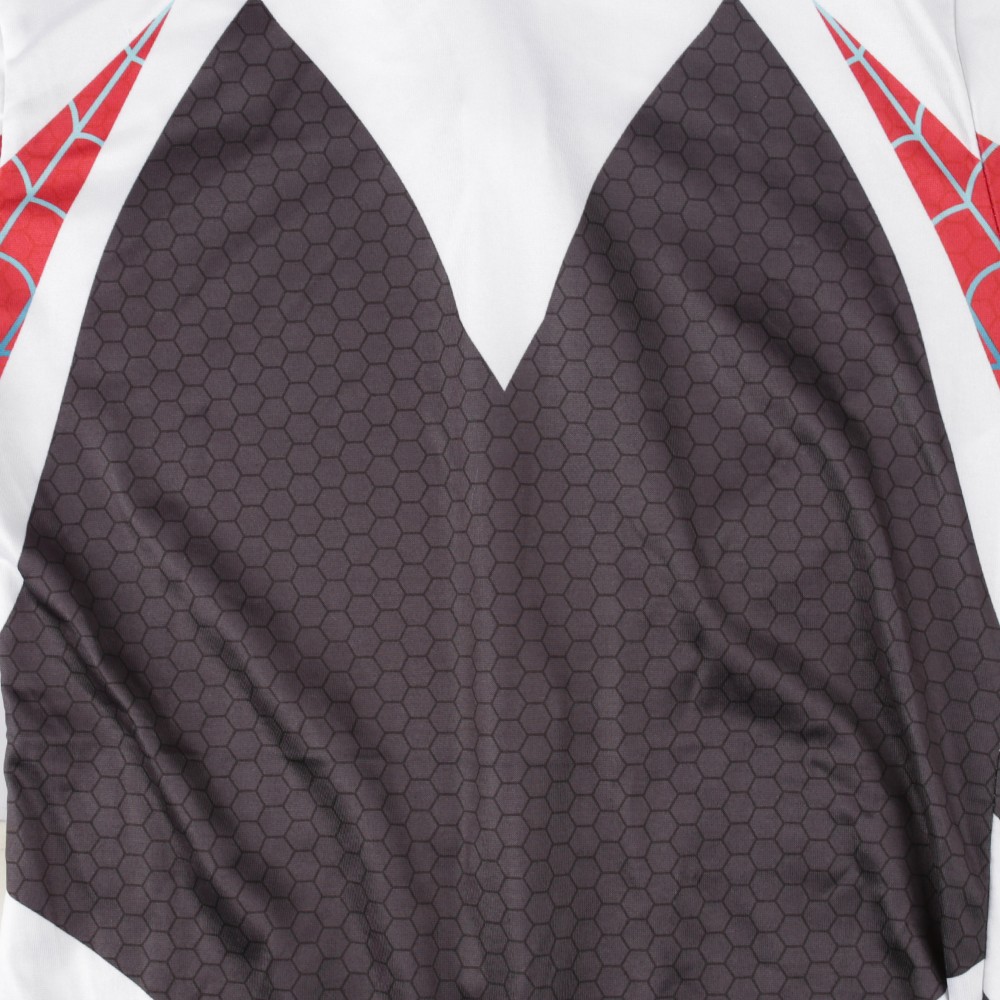 Into the Spider-Verse Gwen Stacy Jumpsuit Costume Girl Women Spiderman Jumpsuit