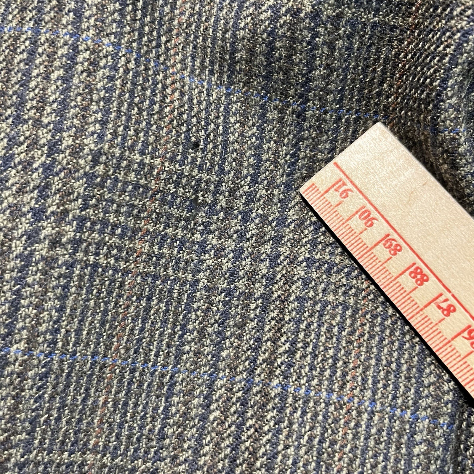 Gianfranco Ruffini 2-Button 100% Lambswool Sport Coat Mens 42-L Houndstooth