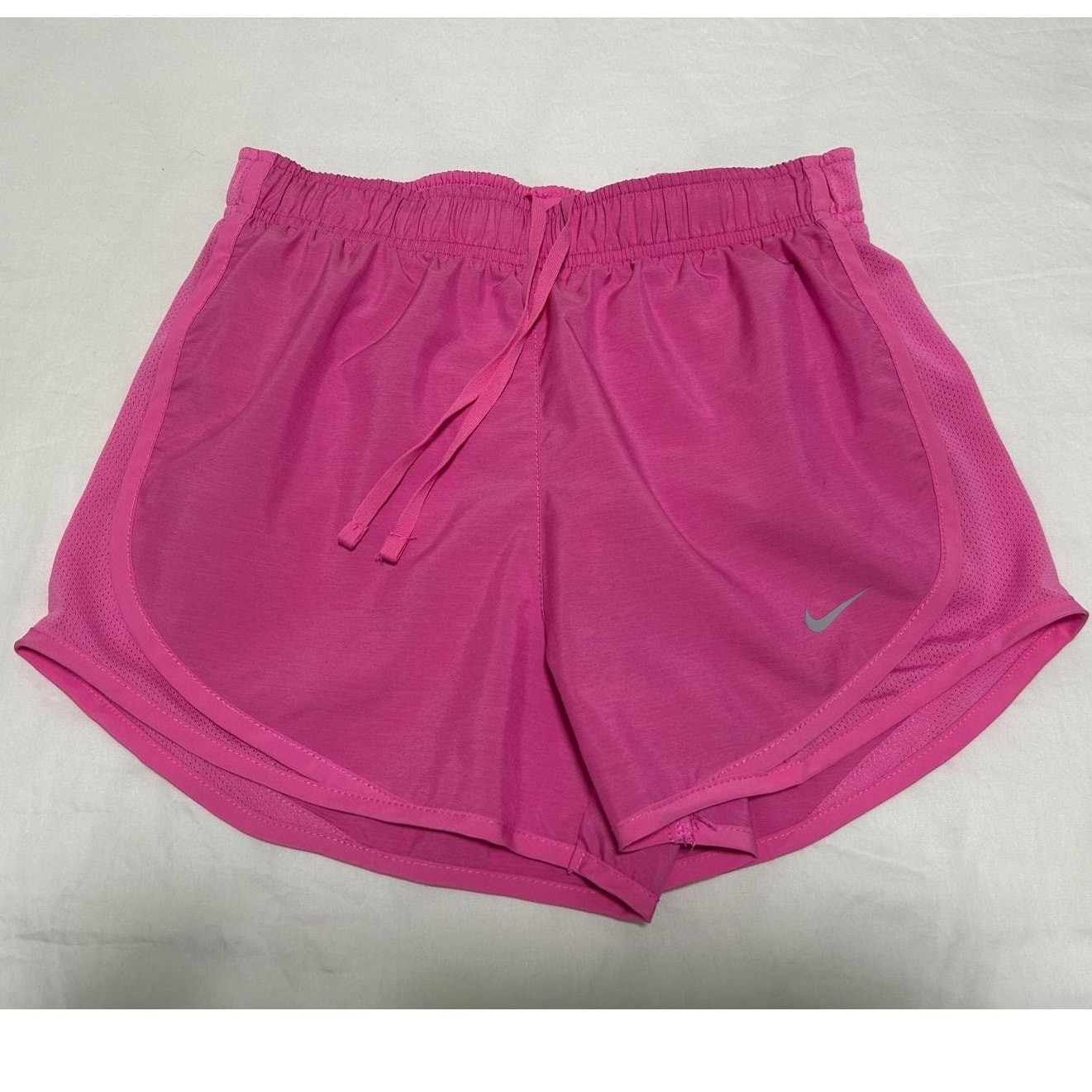 Nike Womens Equilibrium Modern Tempo Running Shorts Pink Size XS CU8890-685 B59