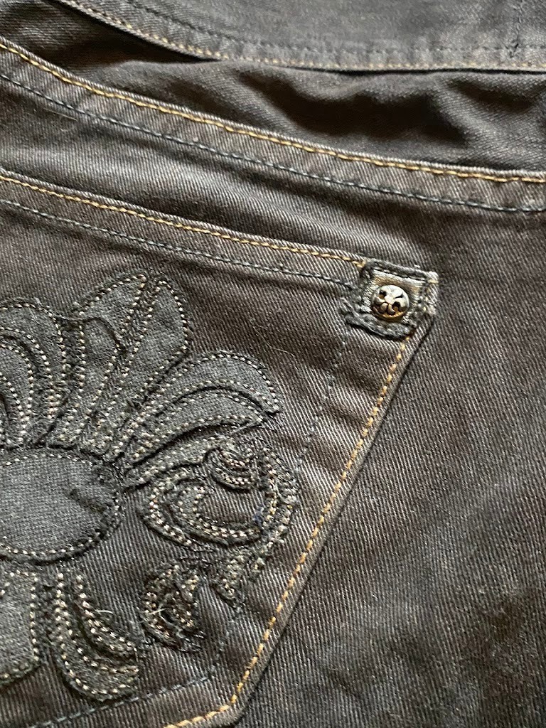 Rare Jean Skinny Rock y2k Vintage 2000’s A&G Jeans (Amal Guessous)