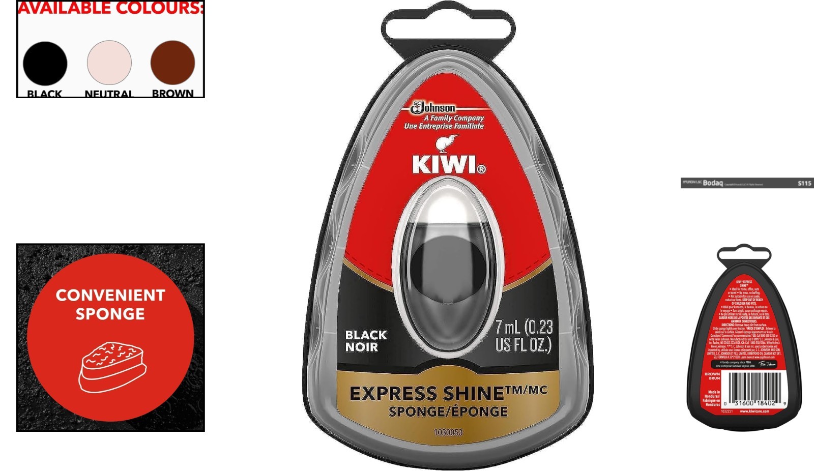 Versatile Express Shoe Polish Sponge – Quick Shine for Leather Shoes & Furniture
