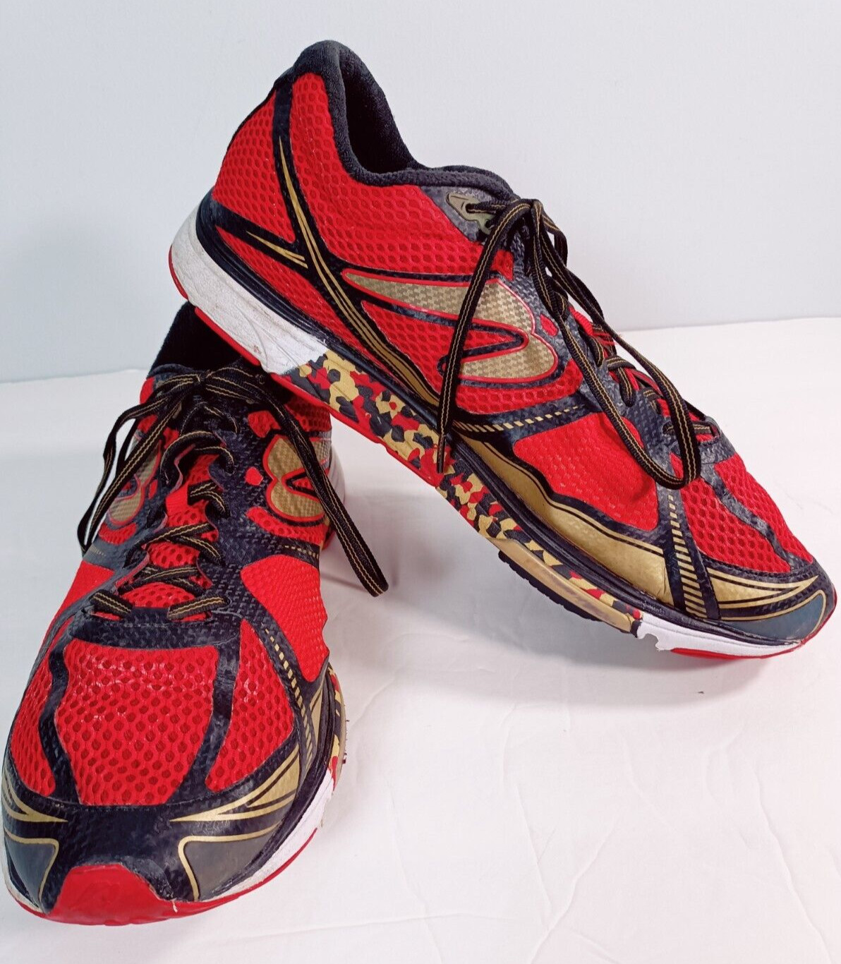 Newton Kismet 4 M011918 Men’s Running Sport Trainers Shoes Size 14 Red & Black