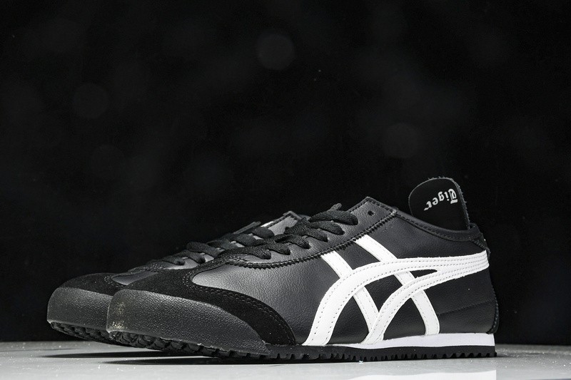 Onits*ka Tiger Mexico 66 Black White DL408-9001 Unisex Size 4-11