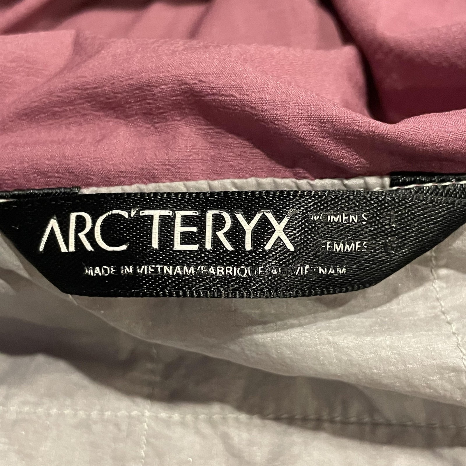 Arc’teryx Atom SL Hoody Womens S Pink Full Zip Insulated Hiking *Read*