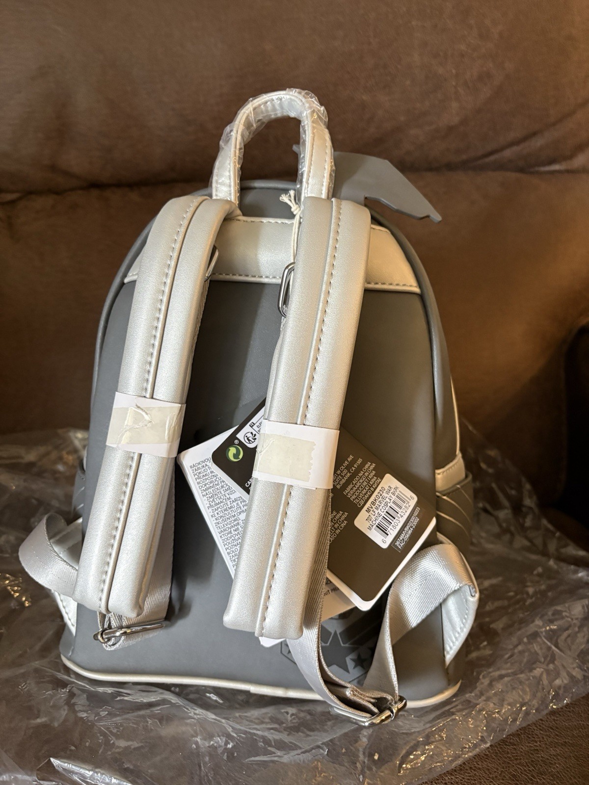Loungefly Marvel Light Up War Machine Iron Man Cosplay Mini Backpack NWT