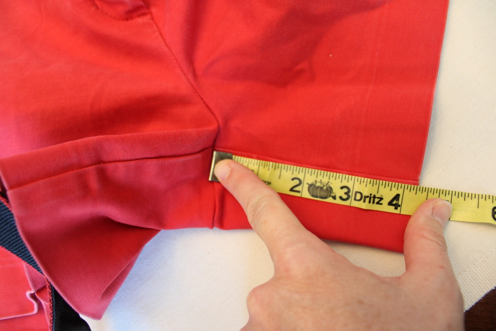 Boden Richmond Red Stretch Cotton Shorts Size US 6 – 4″ Inseam