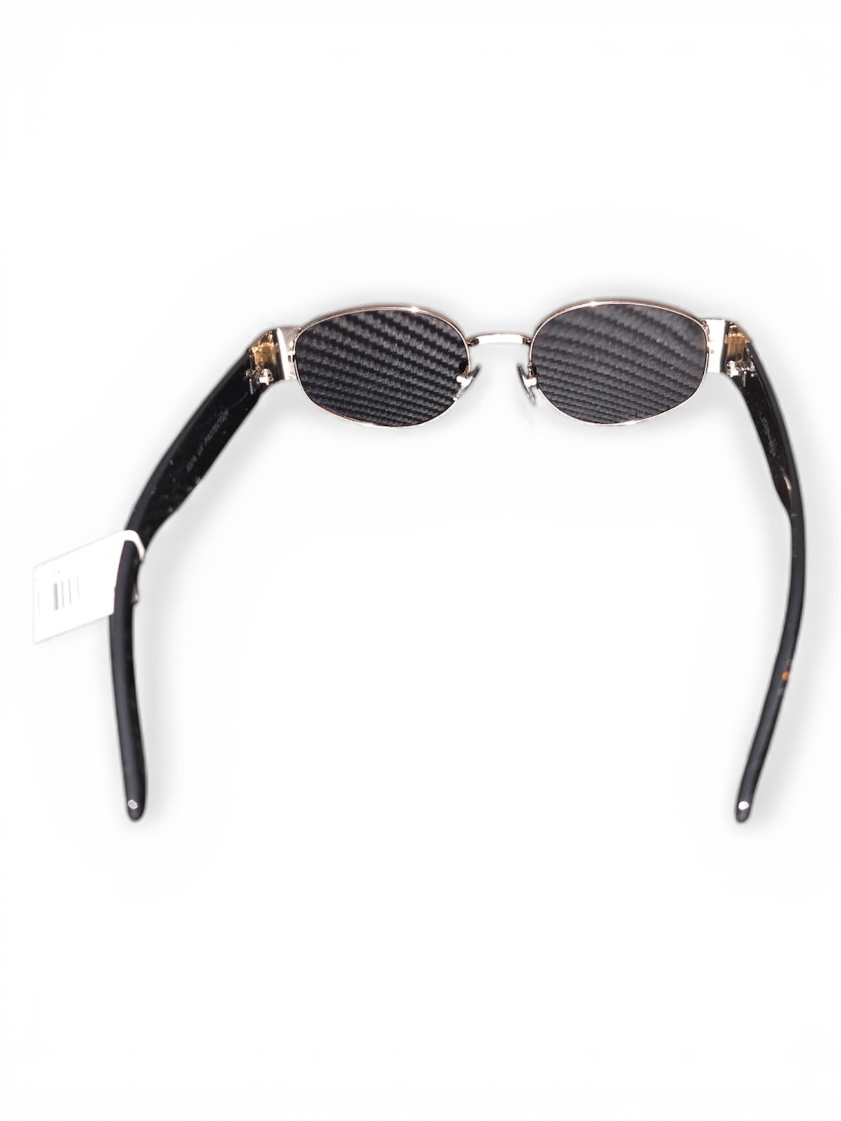 Ed Hardy Sunglasses Rose Gold Black Designer Eyewear UV Protection Y2K Unisex