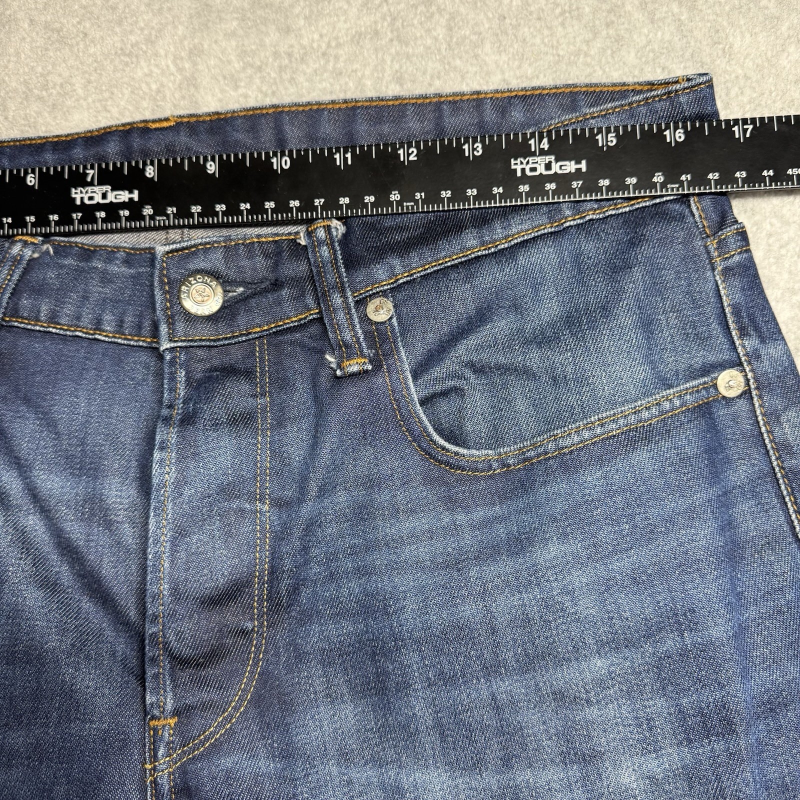 G Star RAW Jeans Men 32×30 Blue 3301 Straight Leg Dark Wash Button Fly Denim