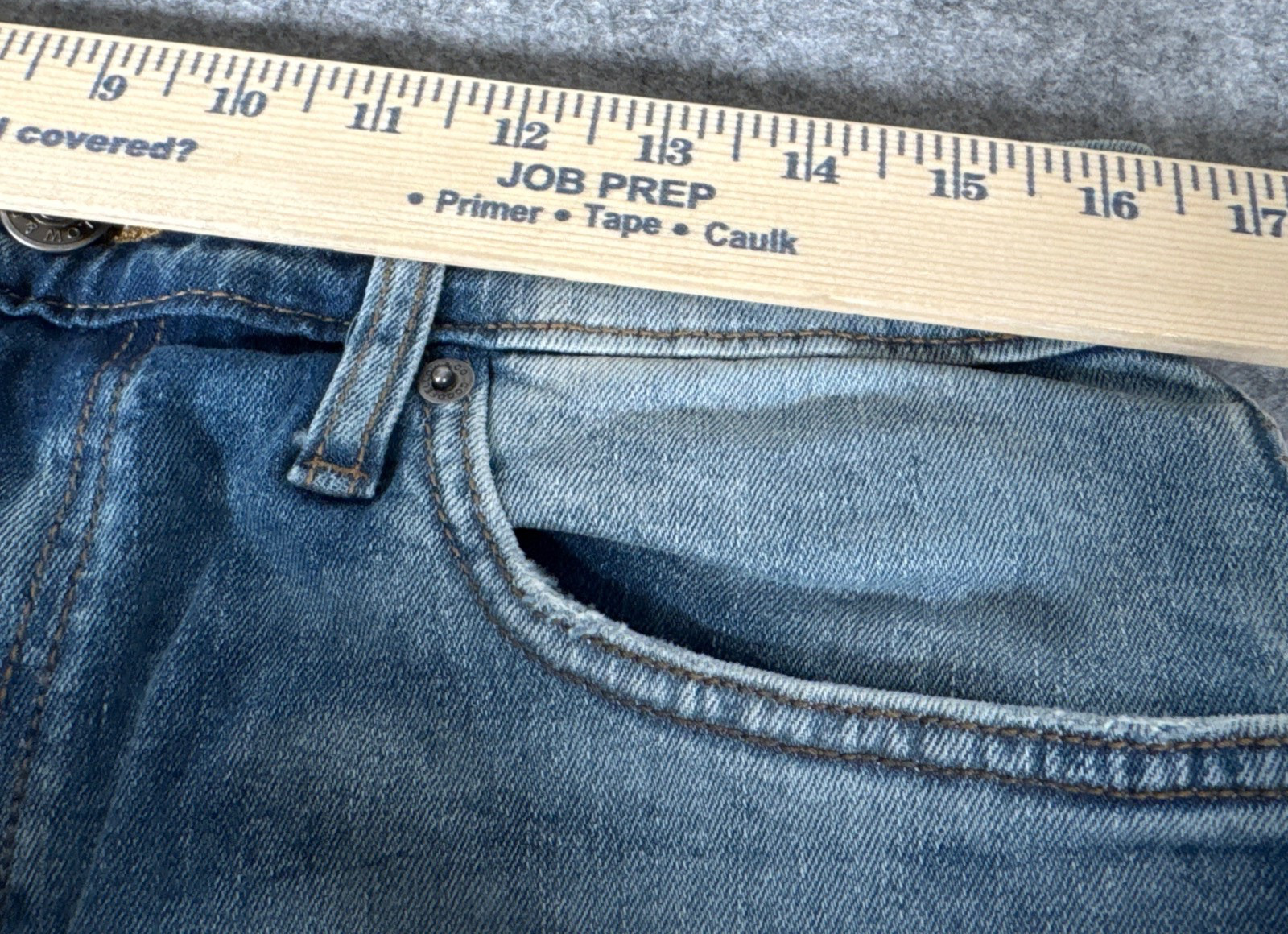 Goodfellow Mens Slim Straight Fit & Leg Jeans 32×34 Blue Medium Wash NEW