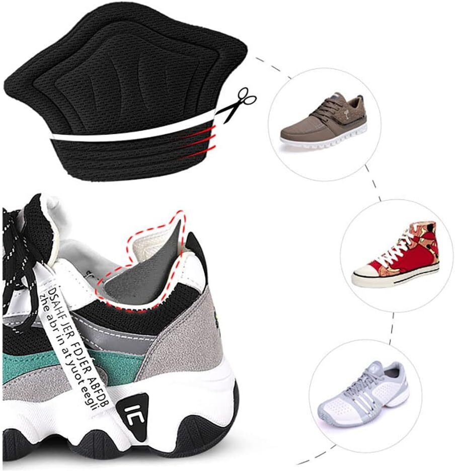 Heel Grips for Loose Shoes Heel Cushion Pads No-Slip Shoe Inserts Half Wholesale