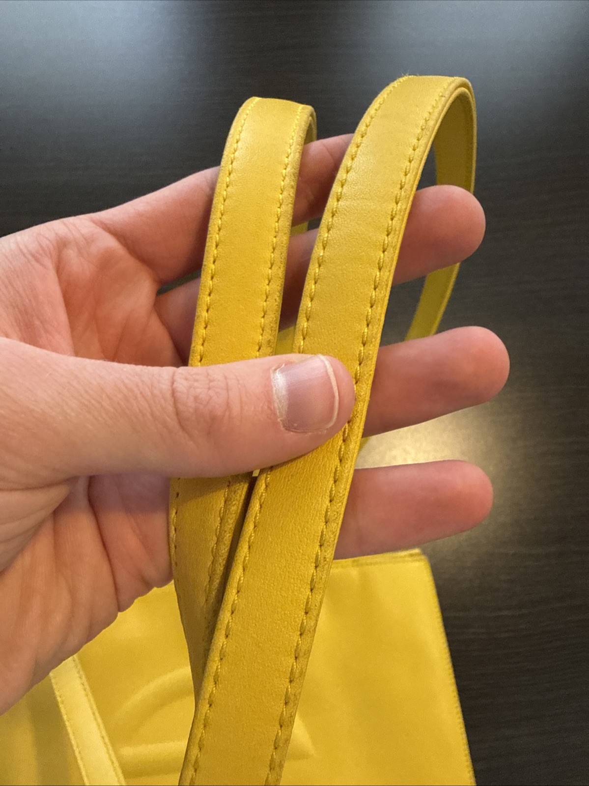Telfar Medium Shopping Bag In Mustard Yellow