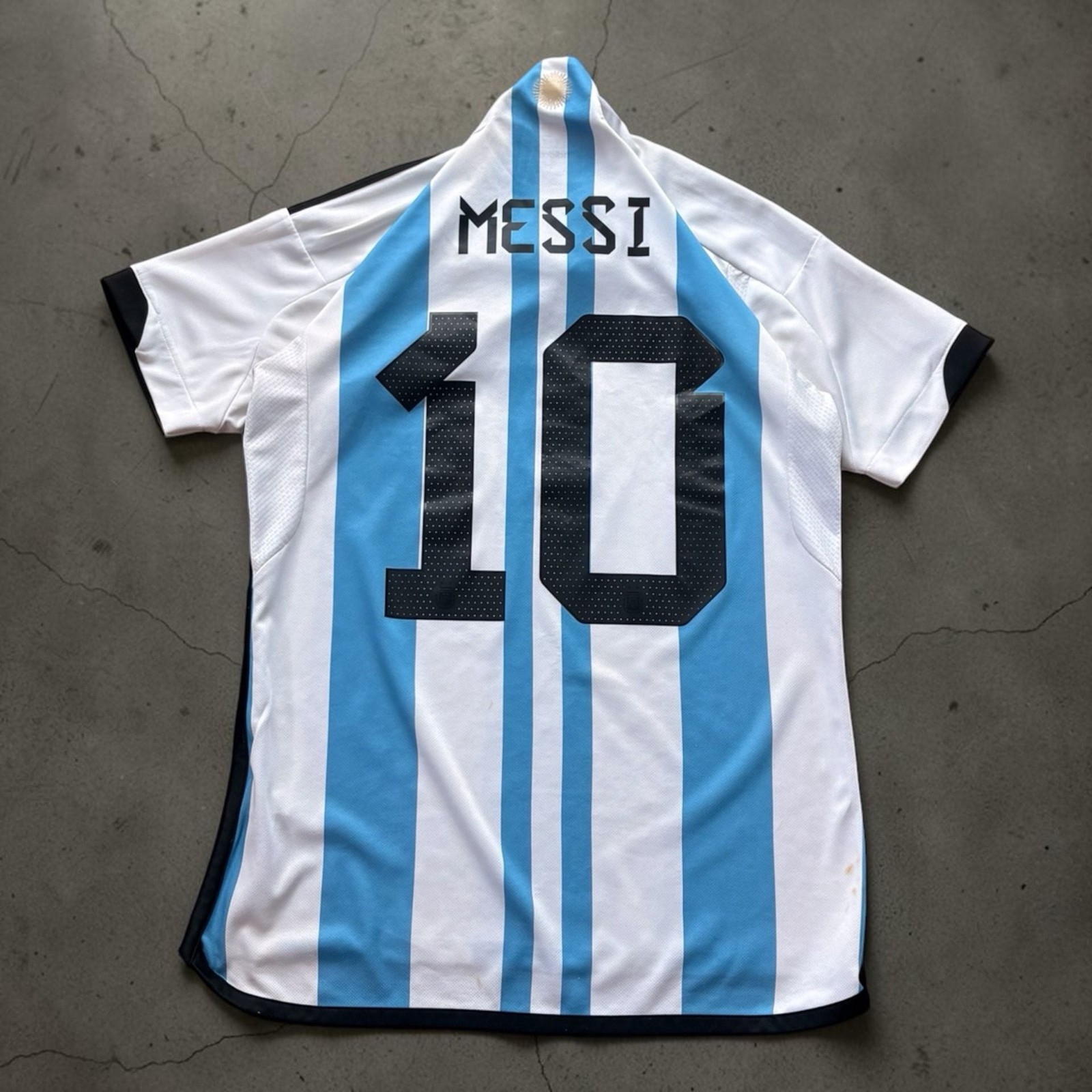 Adidas Argentina 2022 World Cup Home Jersey #10 Messi