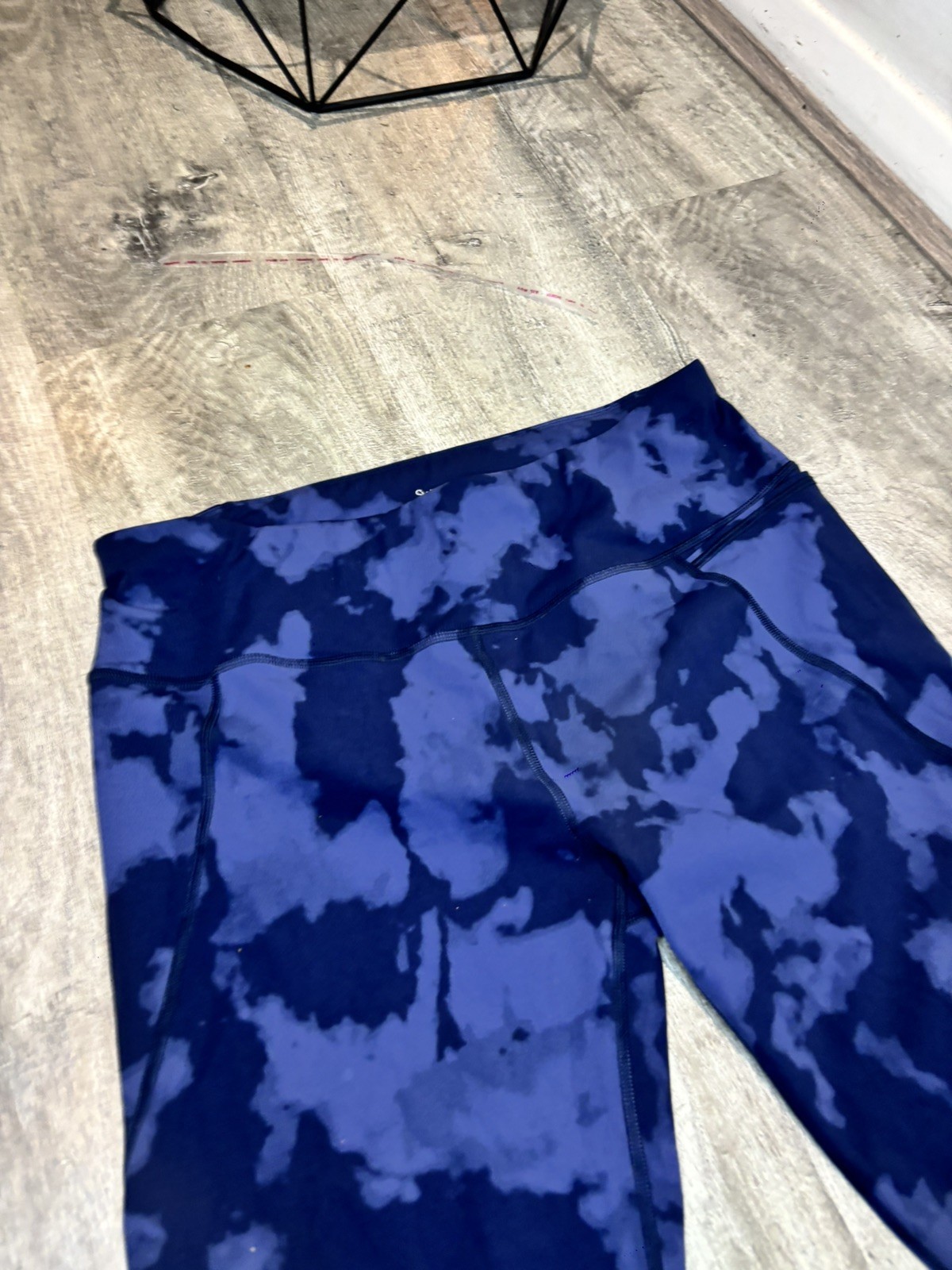 Sweaty Betty Gym Workout Power Leggings ~ Blue ~ Large Length 28 Inches