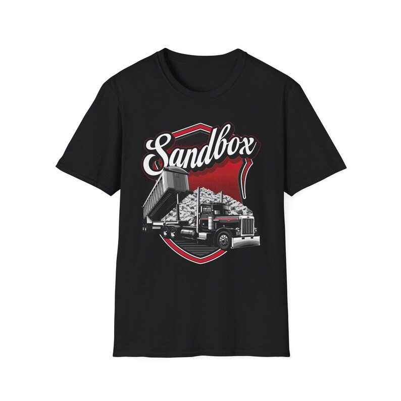 Sandbox Dump Truck Shirt Truck Driver Gift Construction Worker Shirt Gravel Haul