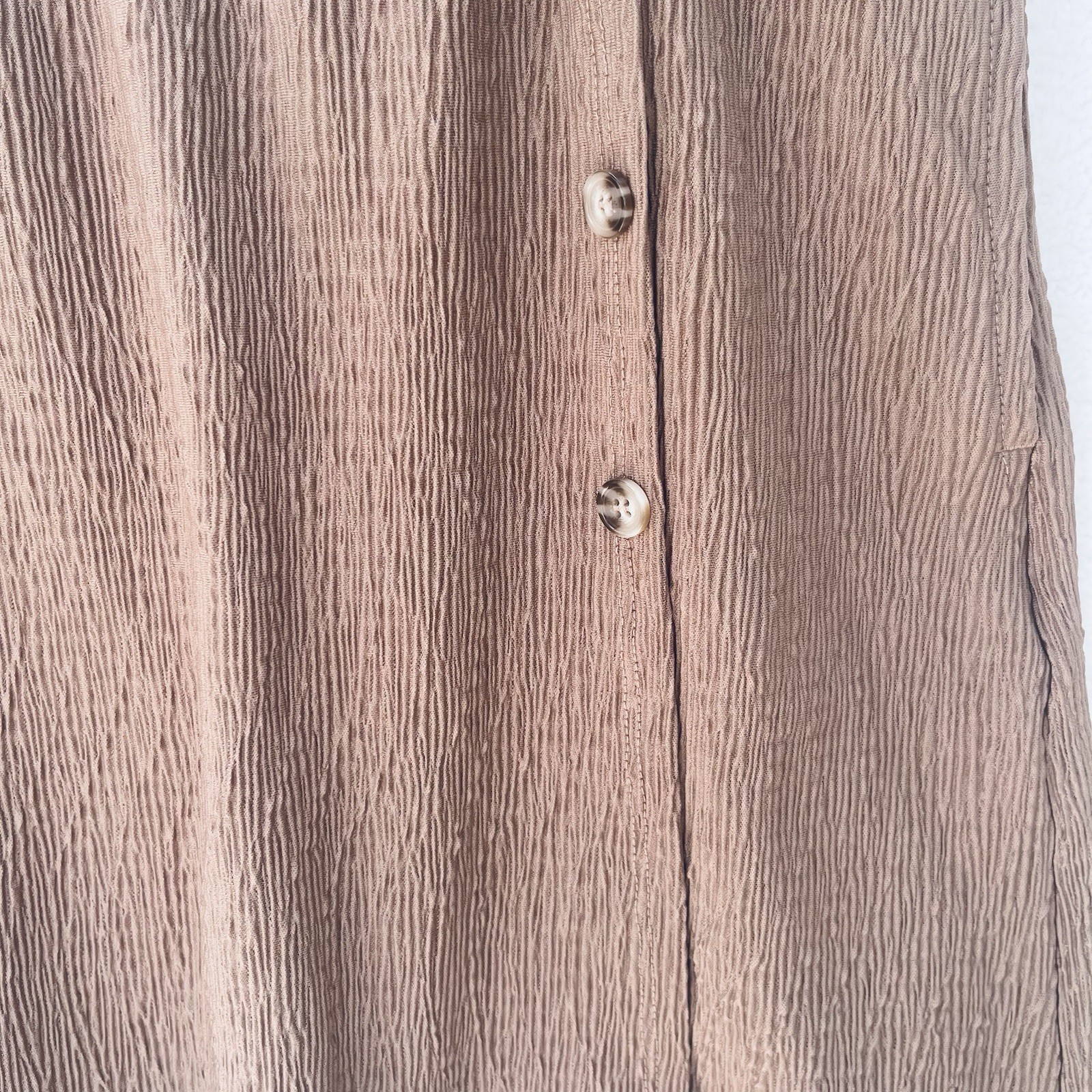French Laundry Women Skort XL Tan Athleisure Faux Wrap Twee Retro Y2K Pockets