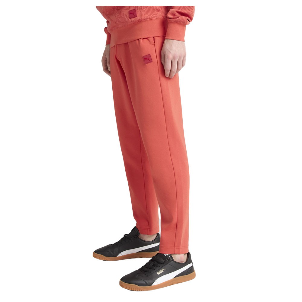 PUMA Essentials Logomania Pants Mens Red Casual Athletic Bottoms 68798315