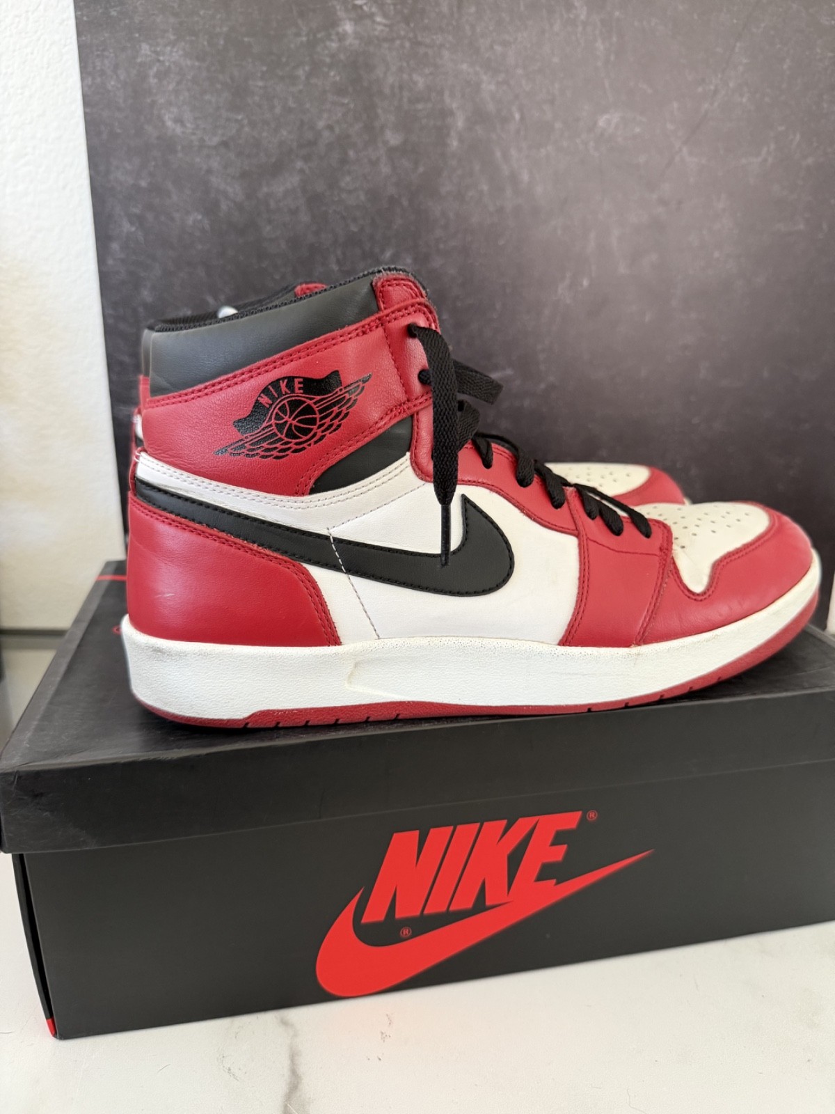 Air Jordan 1 – Black White and Red – Size 11 – Pre-owned – Original Box