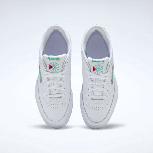 Reebok Classic Club C 85 White Glen Green AR0456 Mens Casual Shoes Sneaker