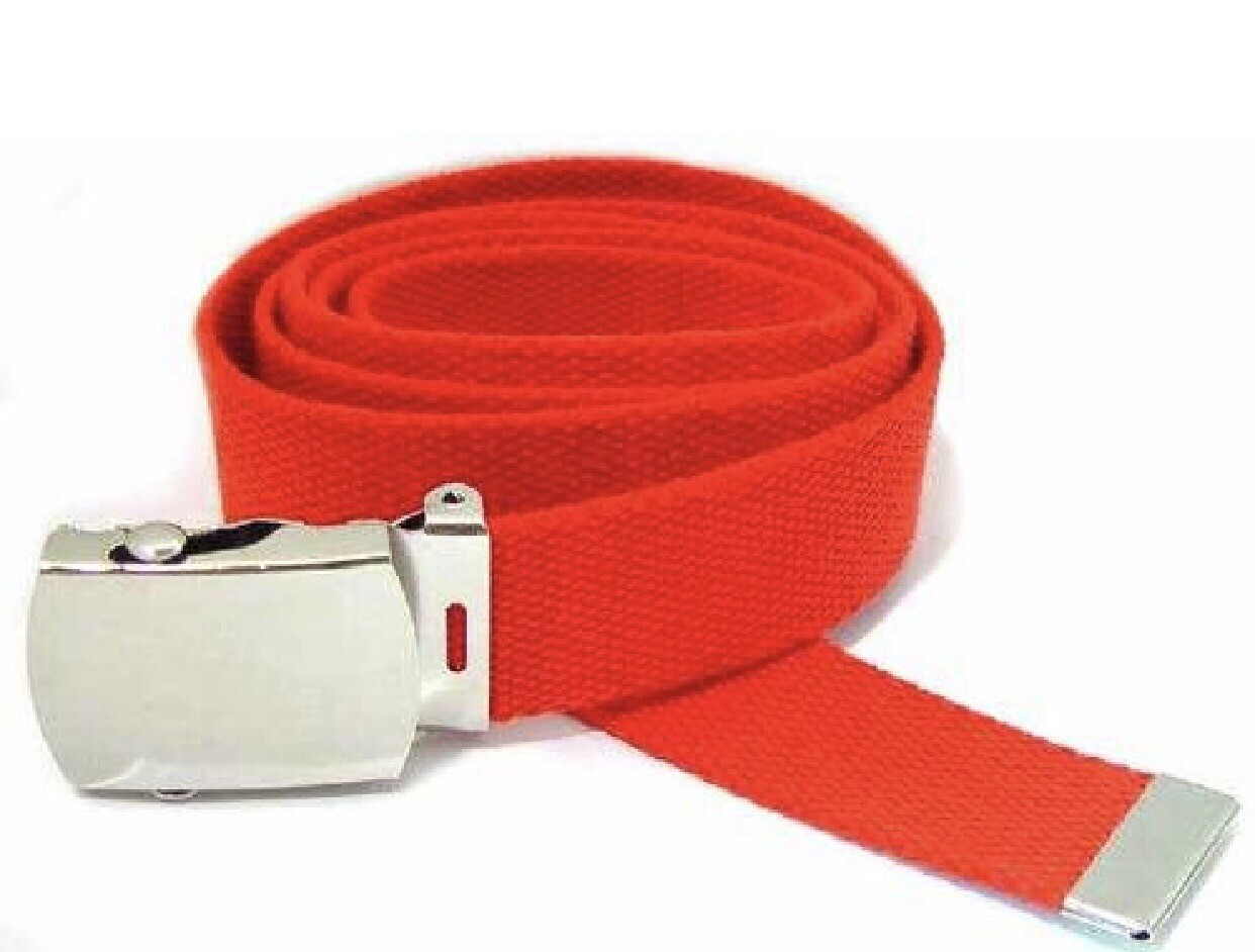 NEW ADJUSTABLE 56”CANVAS MILITARY WEB BELT BLACK SILVER BUCKLE BUY 2 GET 1 FREE