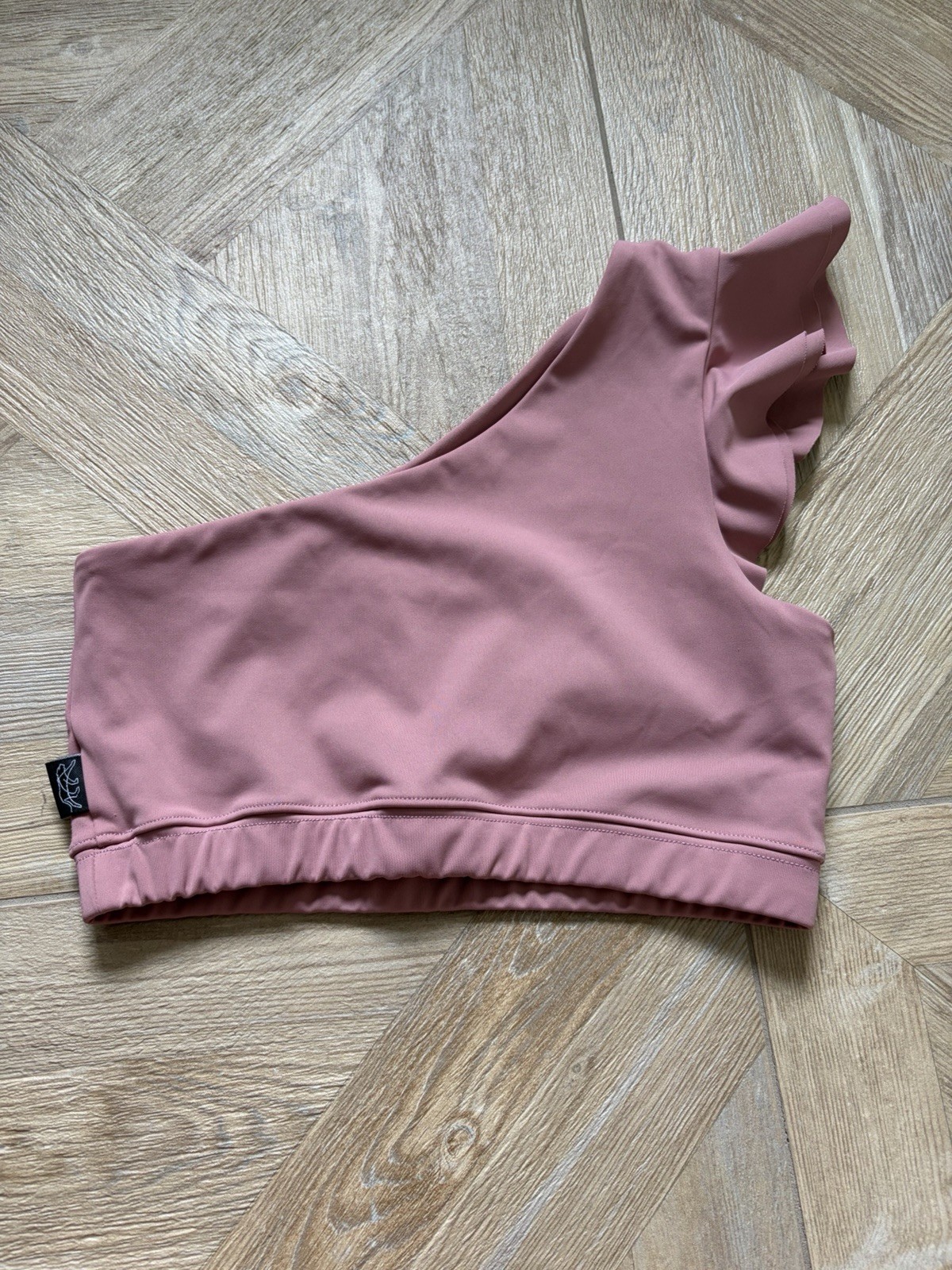 Tiger Friday Southern Belle Crop Top Pink Champagne Adult Medium Cheer Sporty